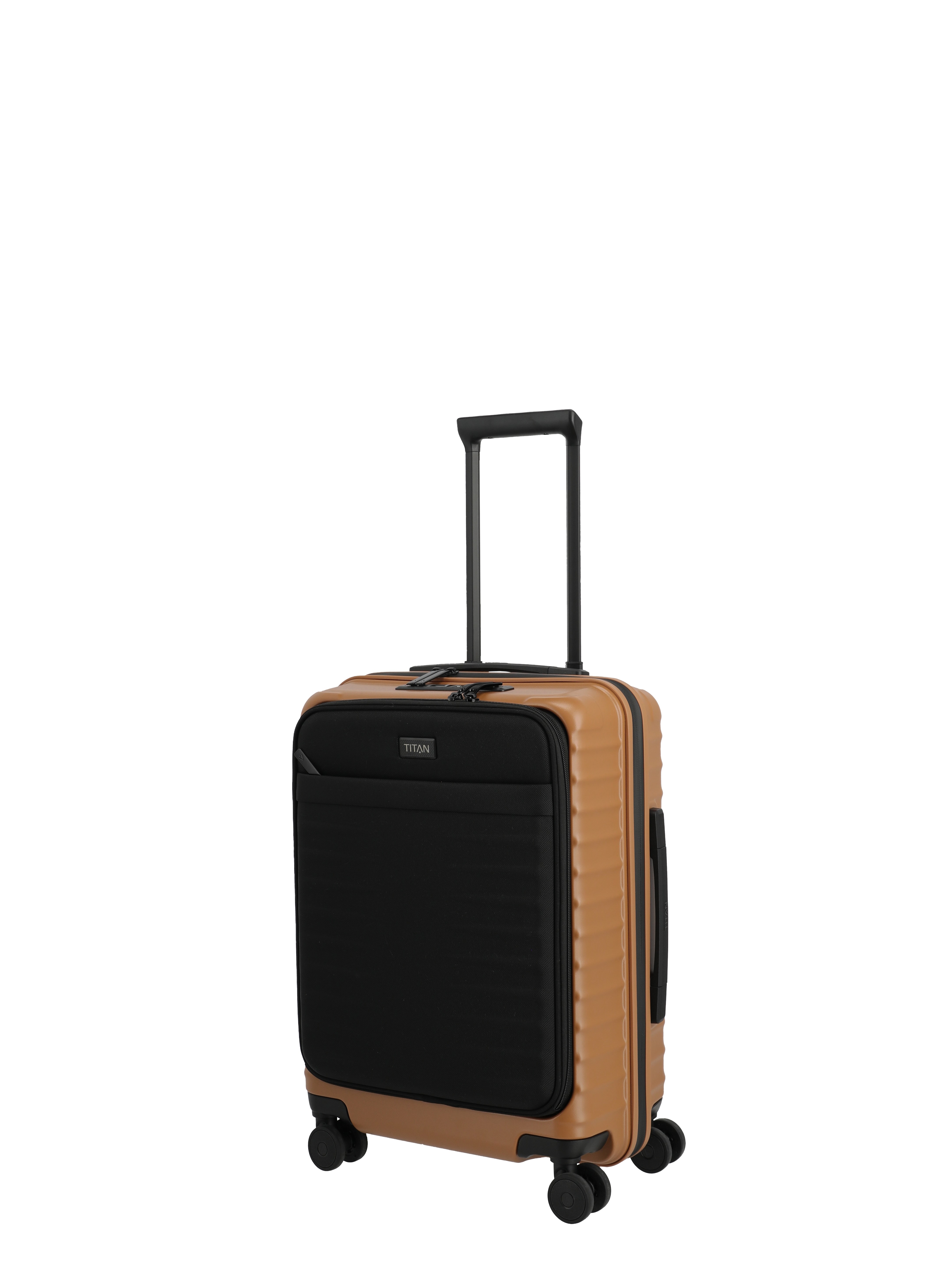TITAN, UPGRADE, 4-Rad-Trolley, S mit Vortasche, Canyon Bronze