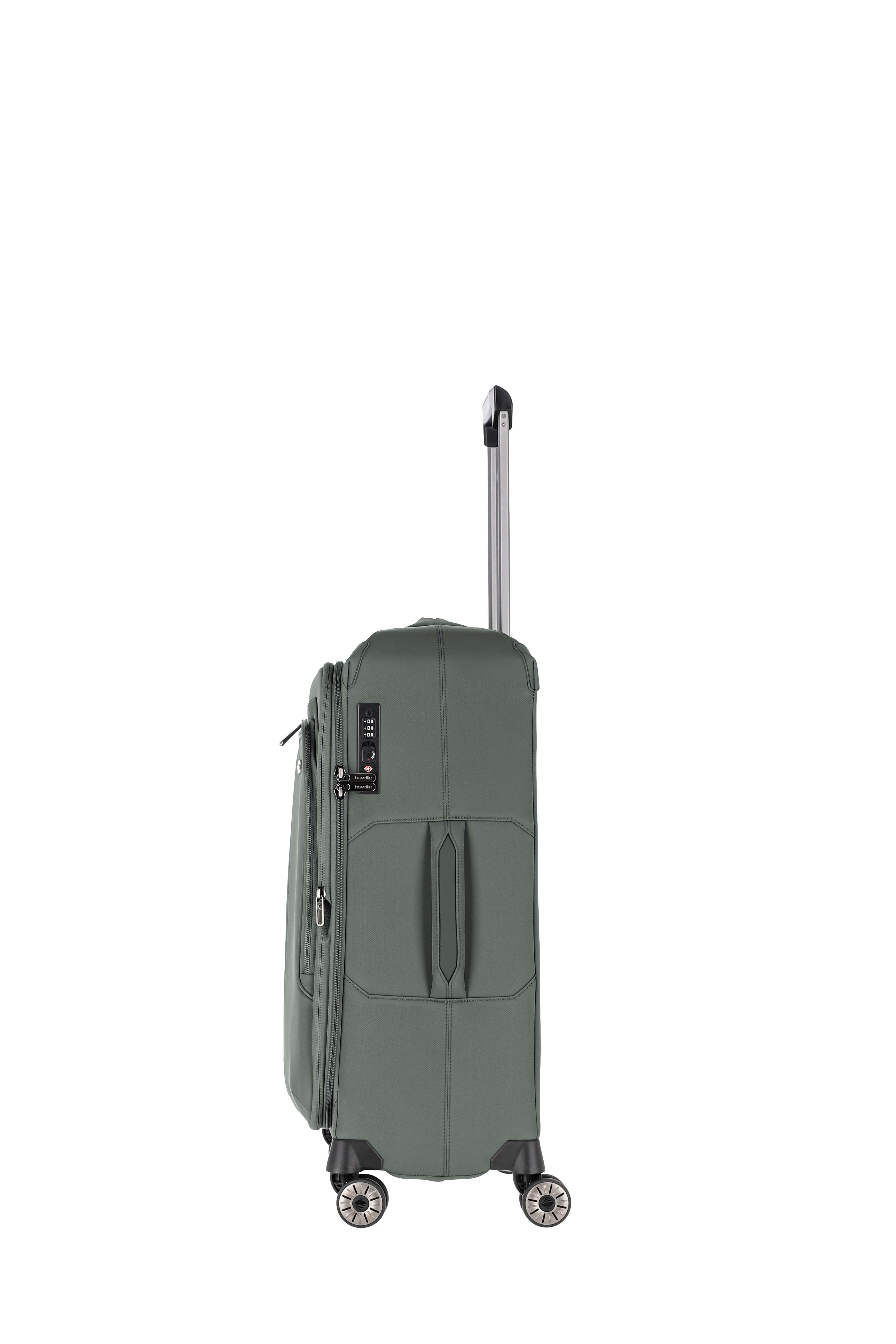 travelite, PRIIMA, 4-Rad Trolley, M erweiterbar, 45 x 68 x 27/30, Oliv