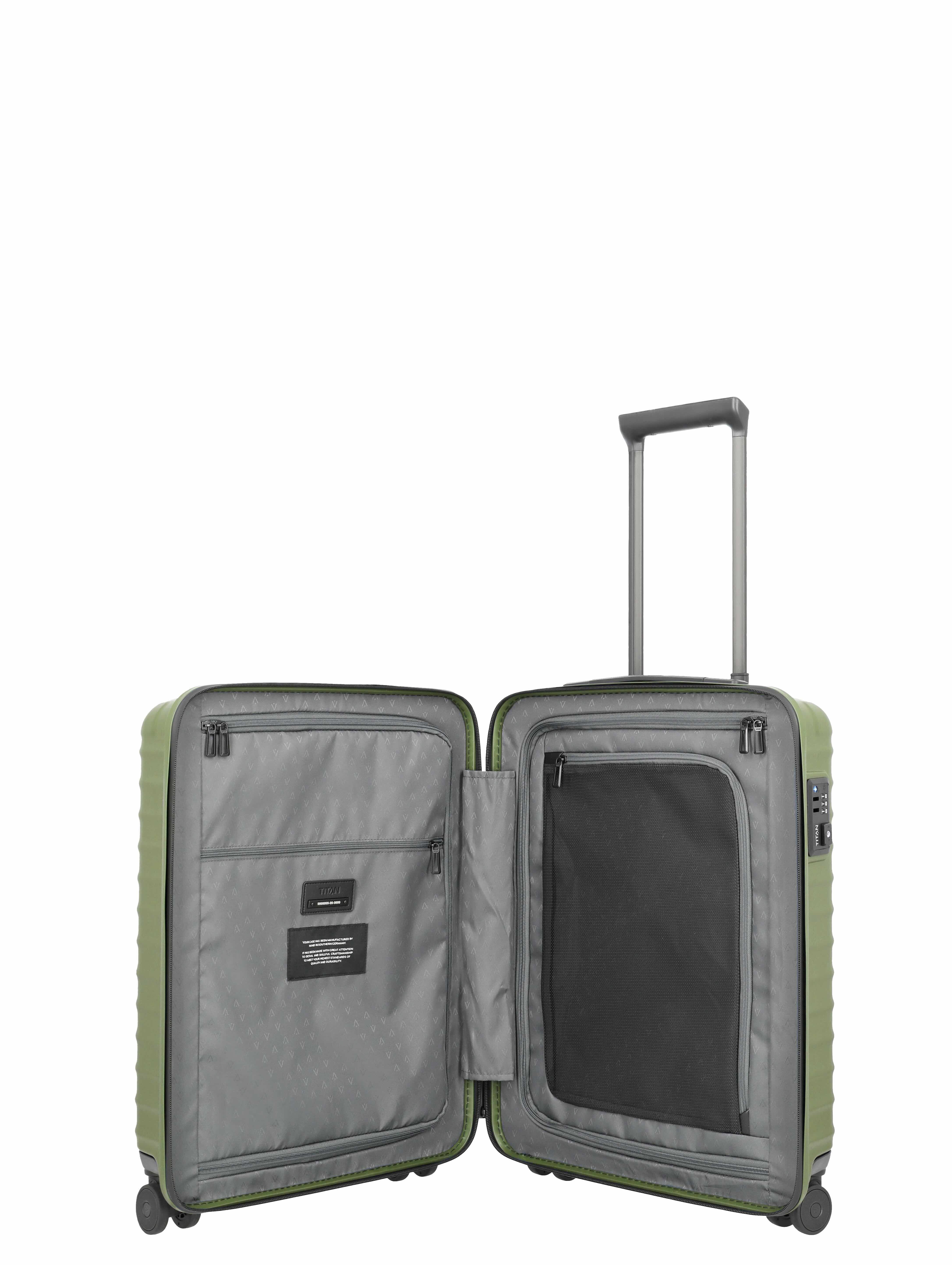 TITAN, UPGRADE, 4-Rad-Trolley, S20, Forest Green