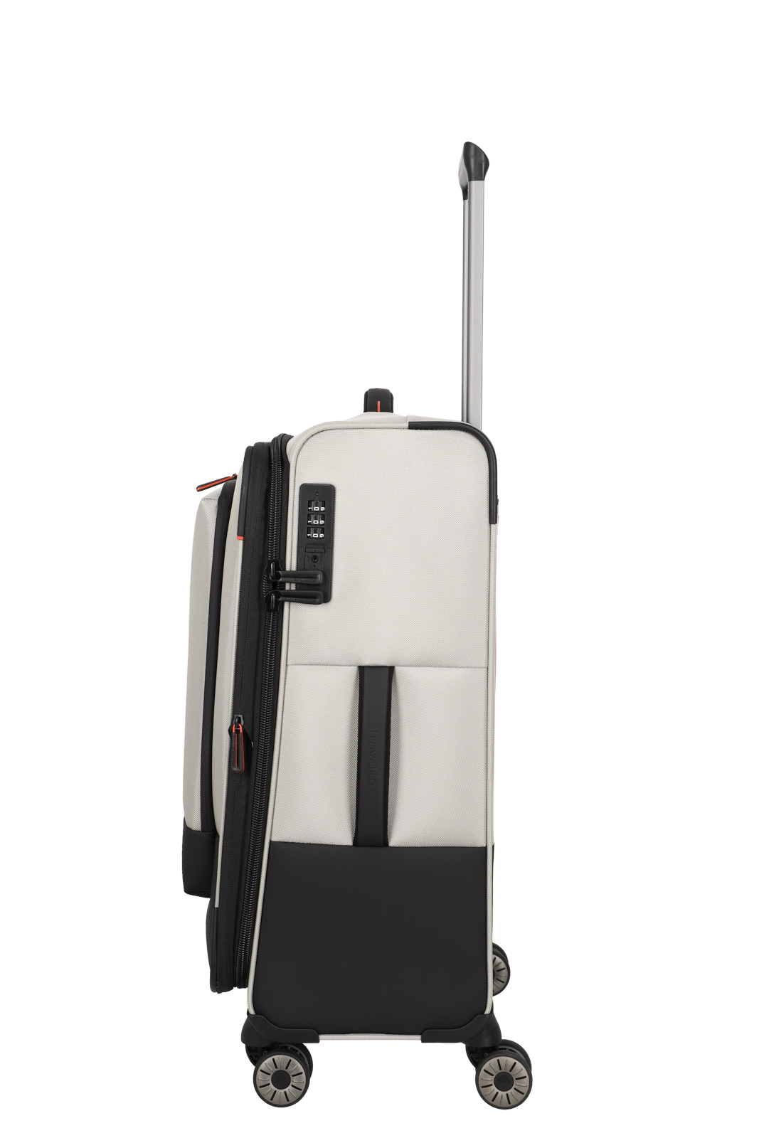 travelite, Crosslite 5.0, 4-Rad Trolley, L erweiterbar, Natur