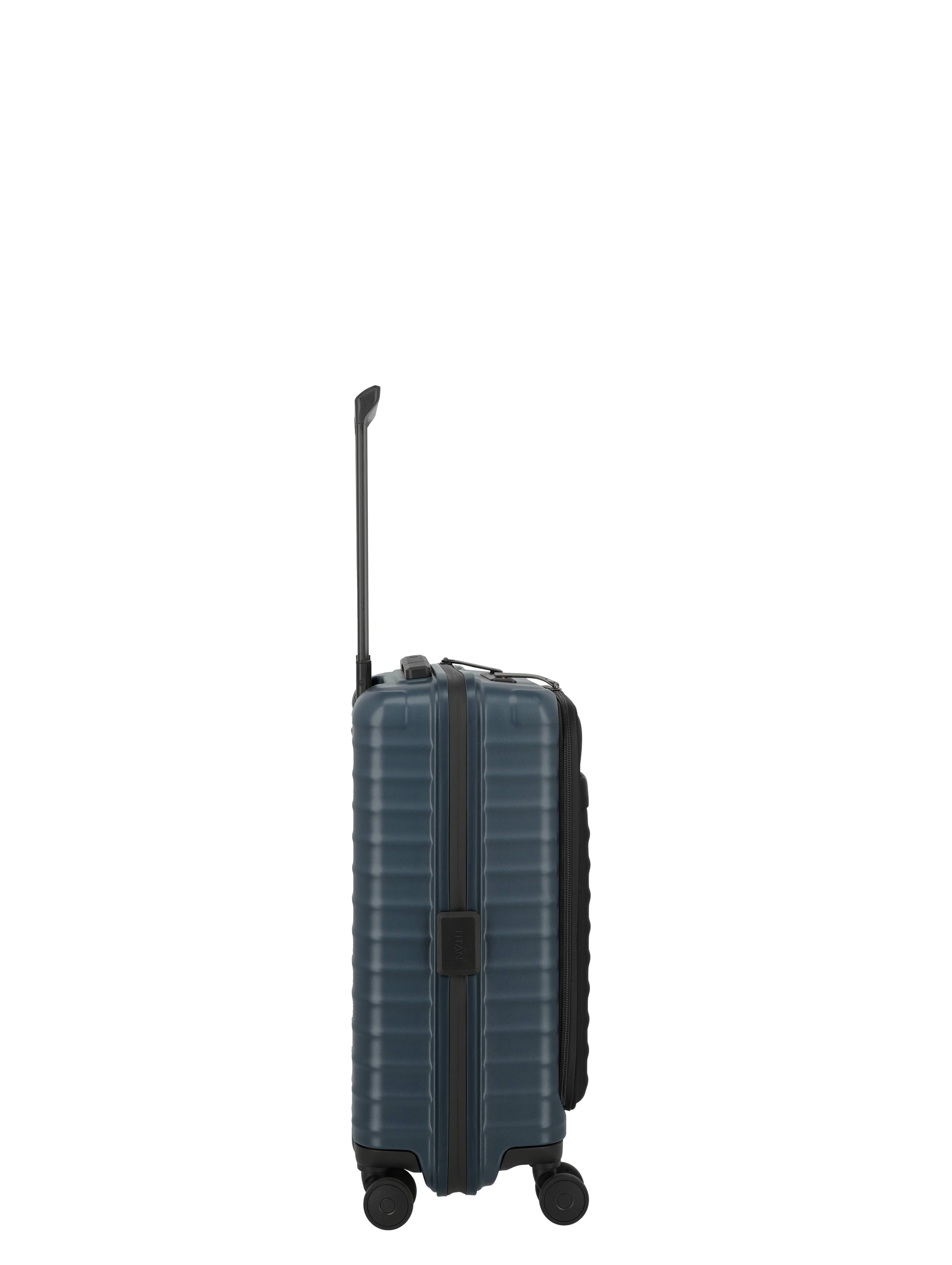 TITAN, UPGRADE, 4-Rad-Trolley, S mit Vortasche, Midnight Blue