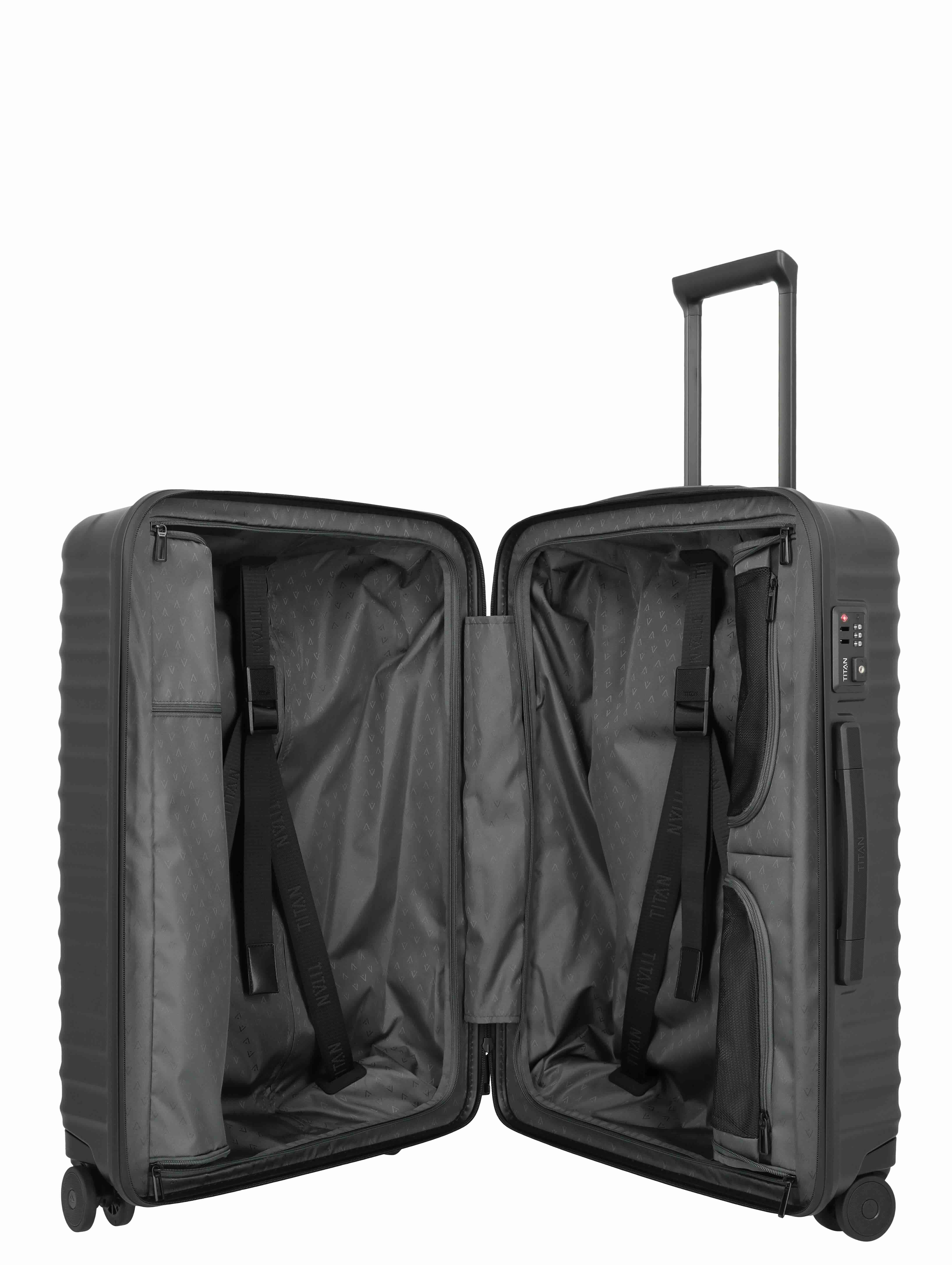TITAN, UPGRADE, 4-Rad-Trolley, M+, Nightshade Black