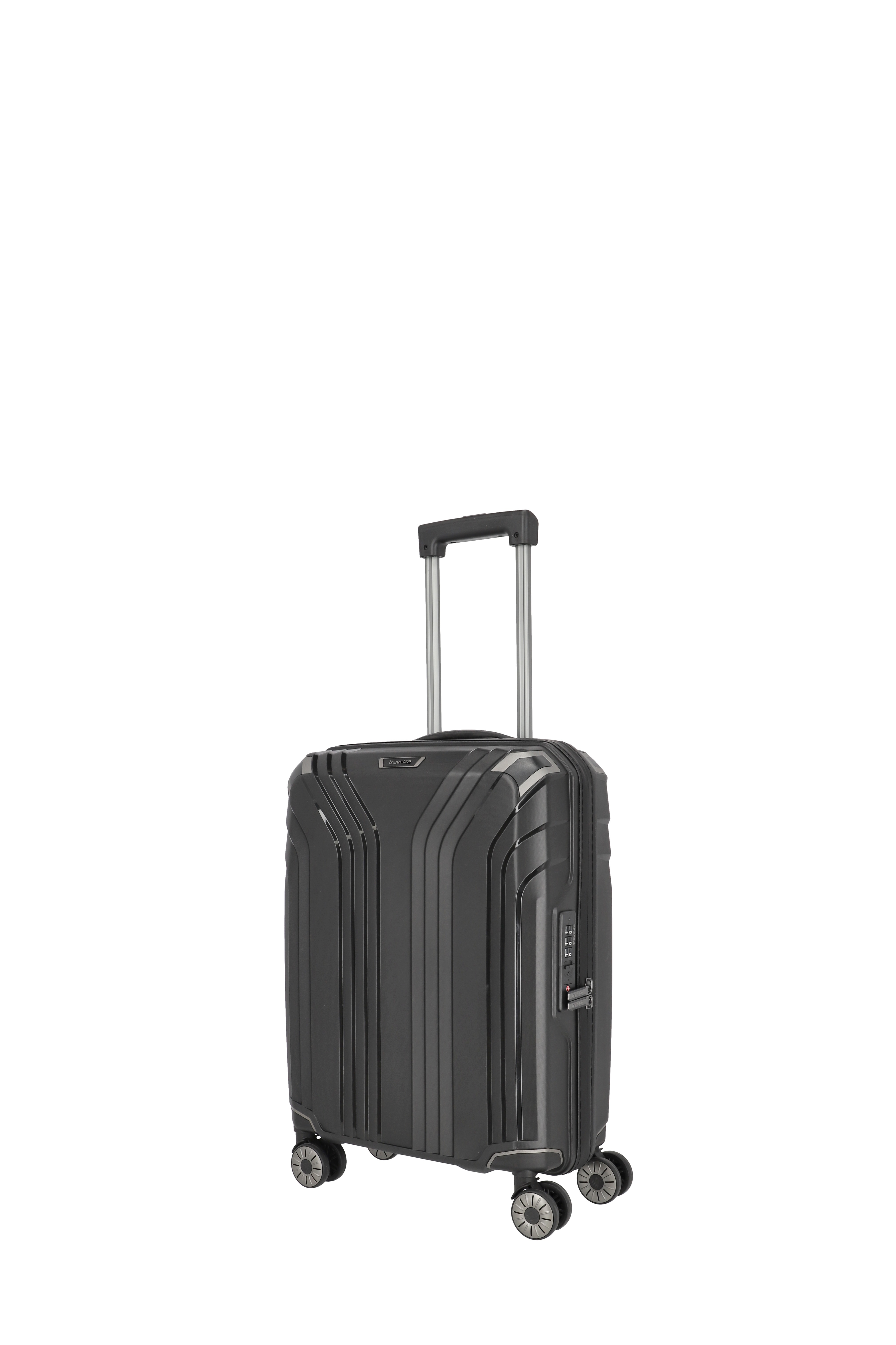 travelite, Elvaa, 4-Rad-Trolley, S, Schwarz