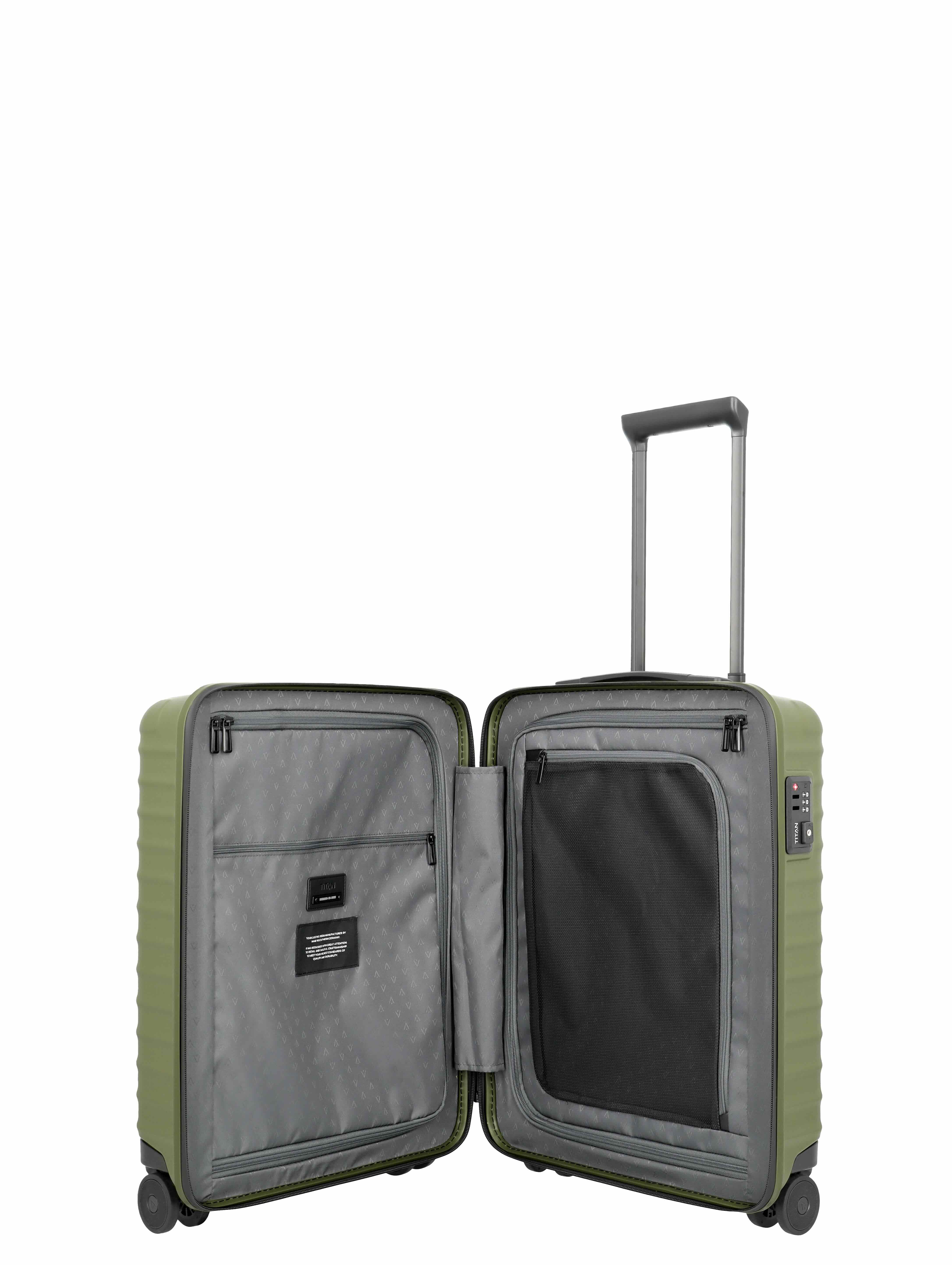TITAN, UPGRADE, 4-Rad-Trolley, S23, Forest Green
