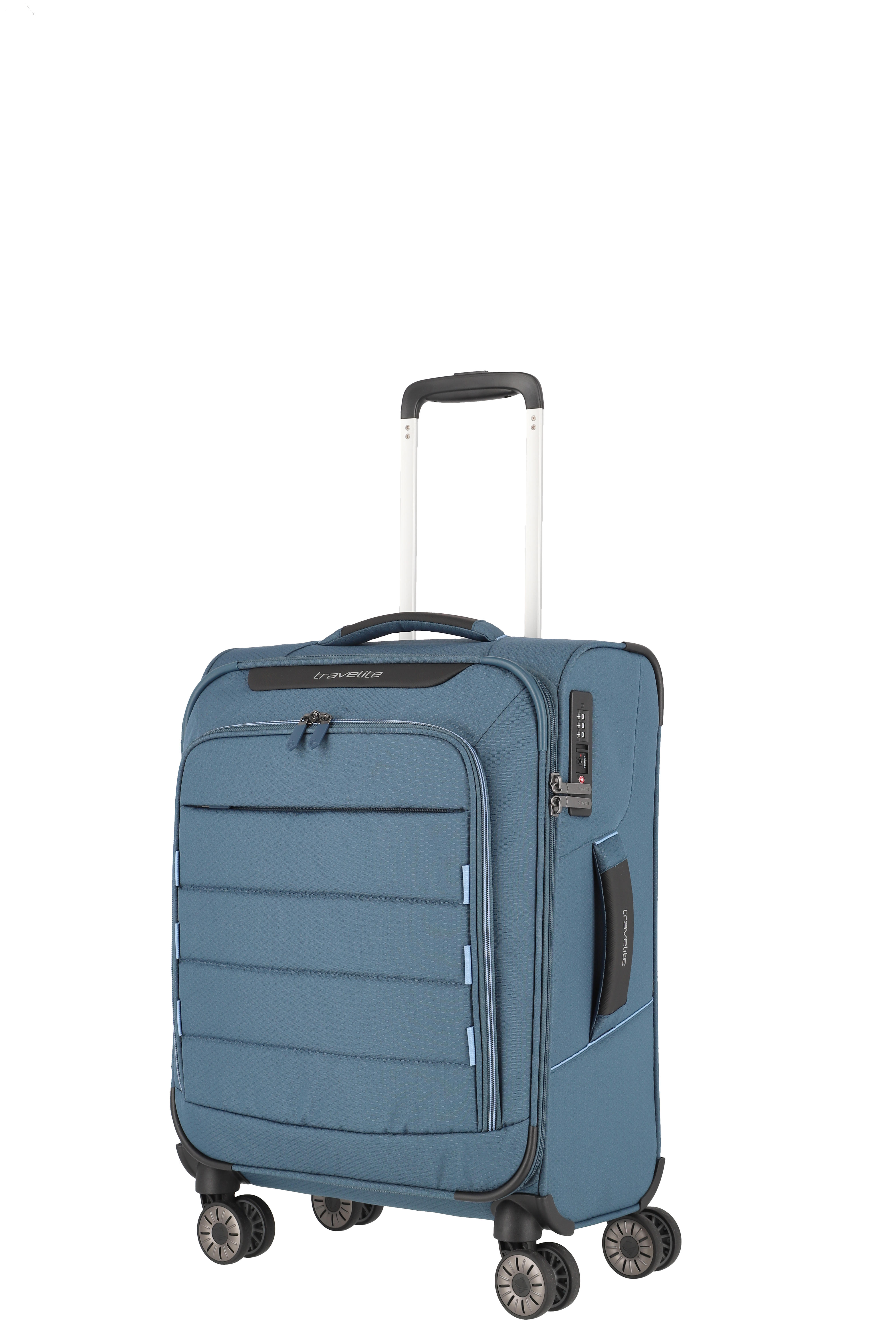travelite, SKAII, 4-Rad Trolley, S, Panoramablau