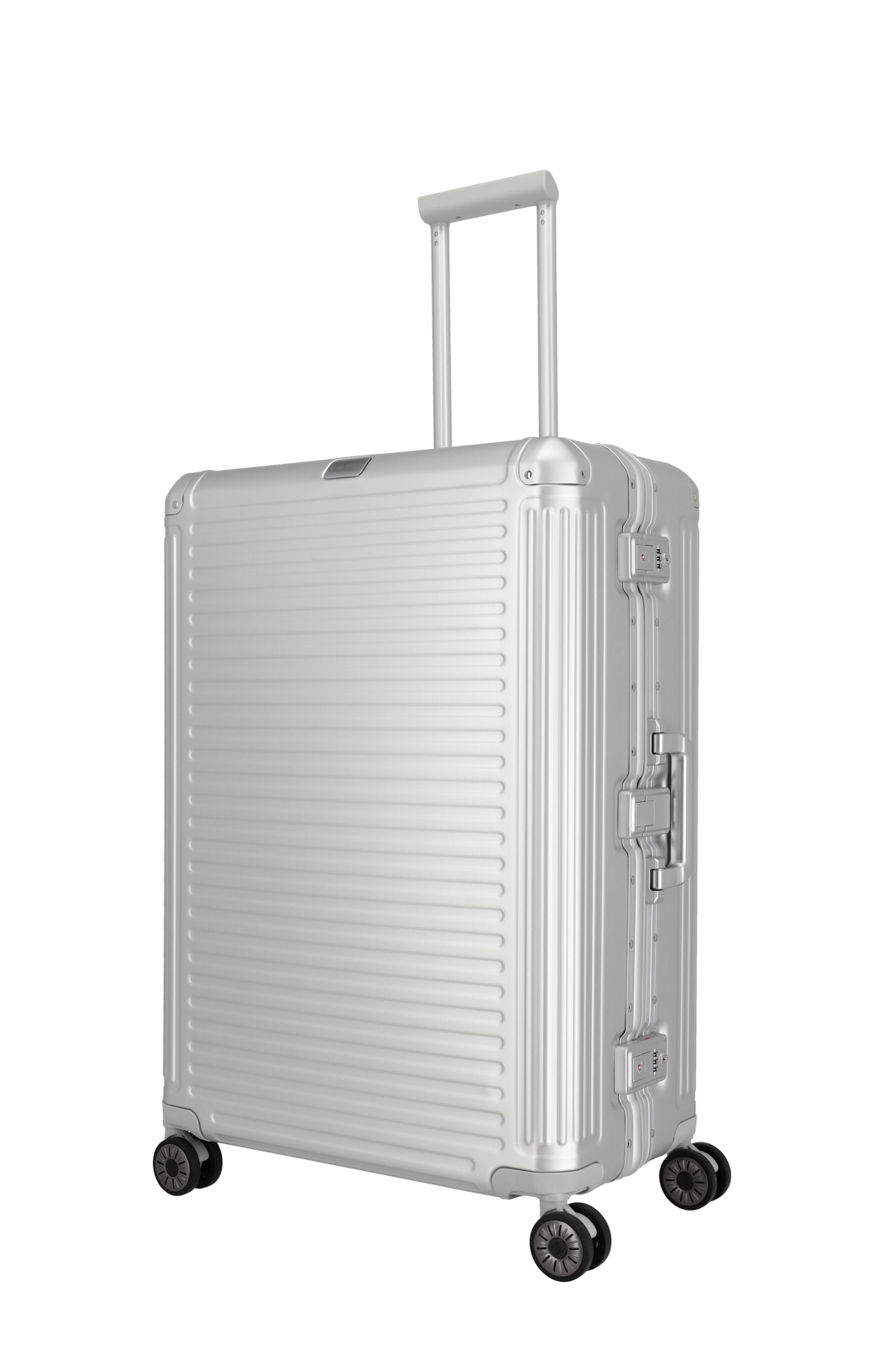 travelite, Next, 4-Rad Aluminium Trolley L, 52 x 77 x 29, Silber