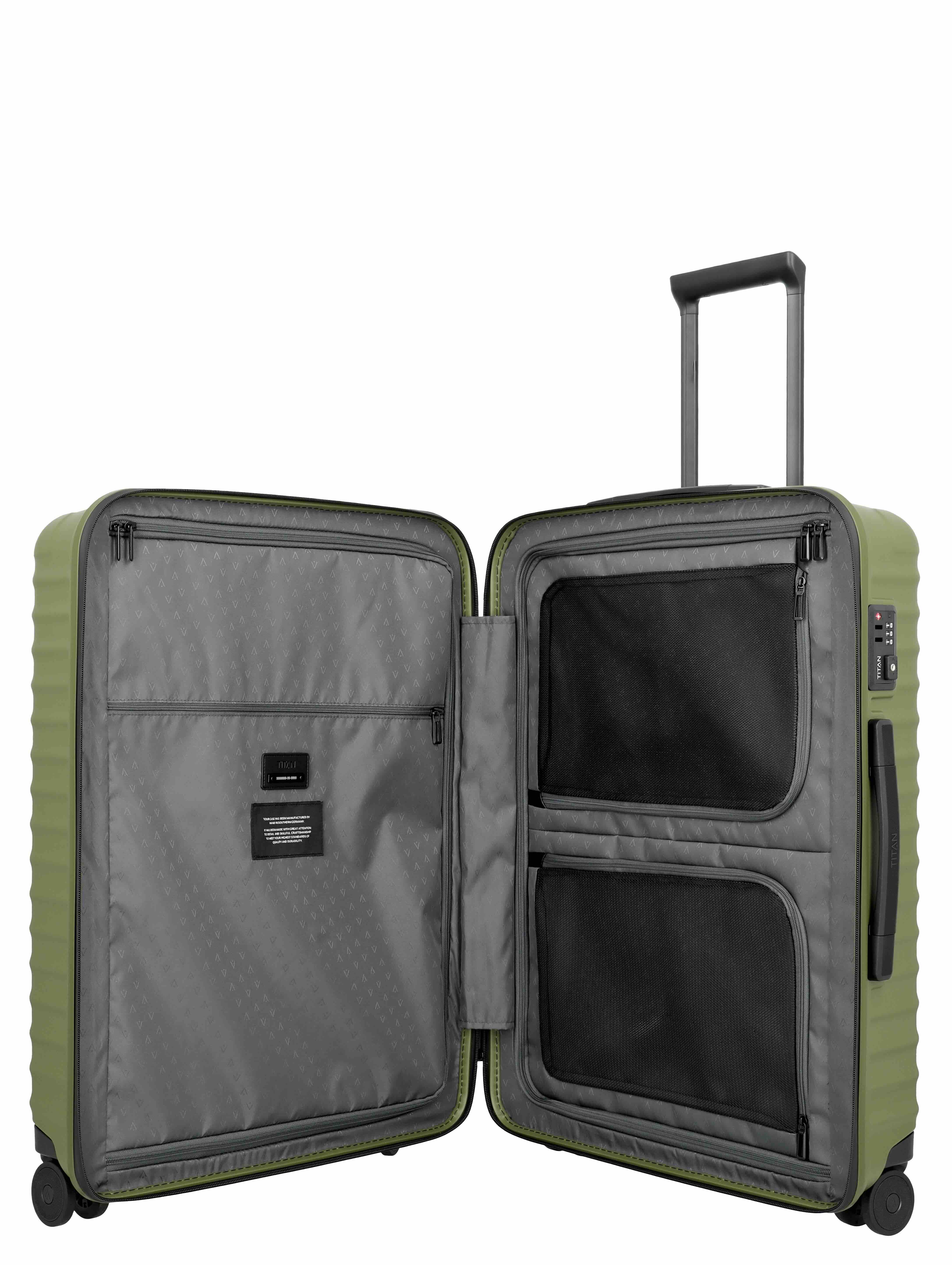 TITAN, UPGRADE, 4-Rad-Trolley, M+, Forest Green