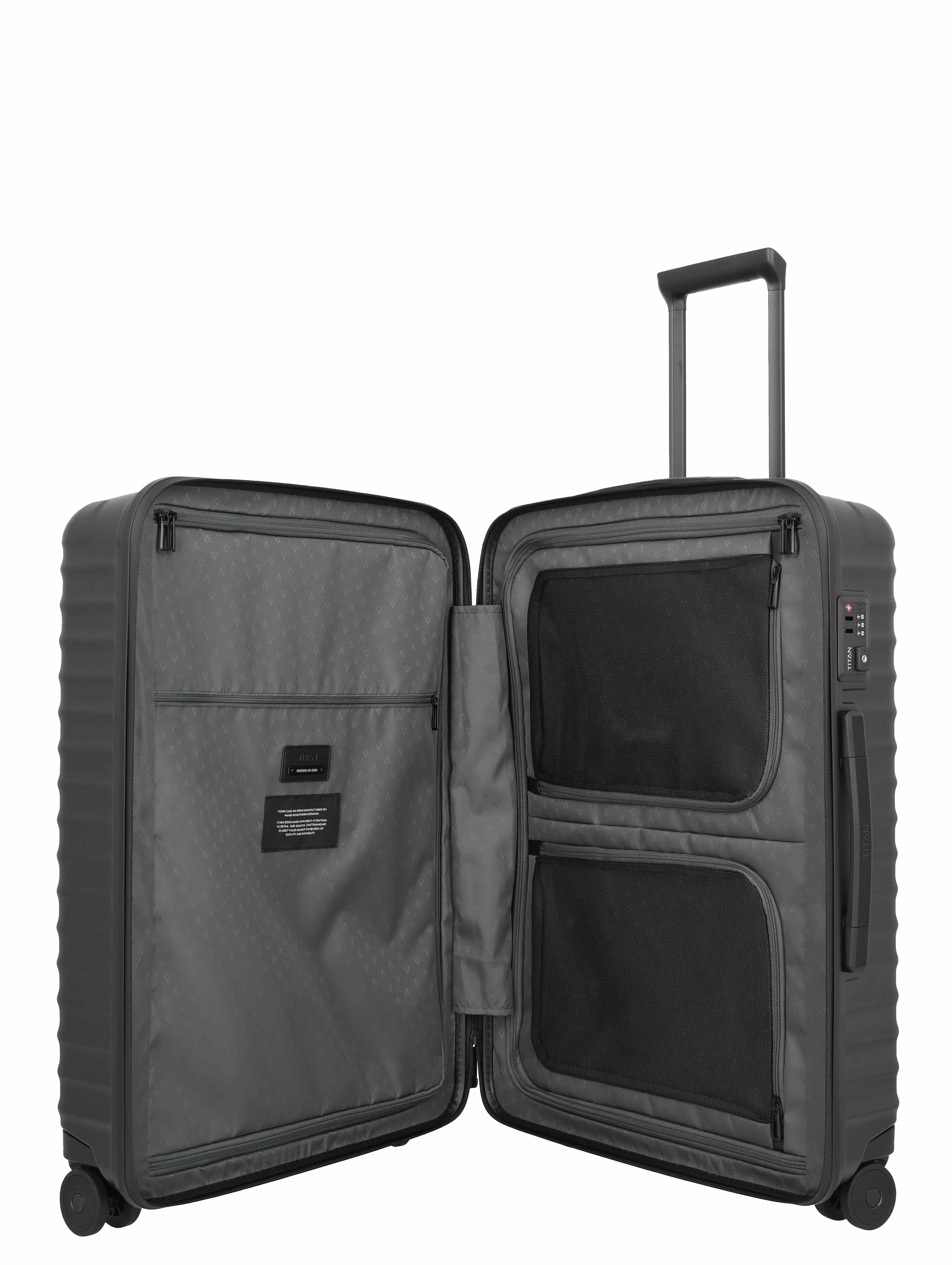 TITAN, UPGRADE, 4-Rad-Trolley, M+, Nightshade Black