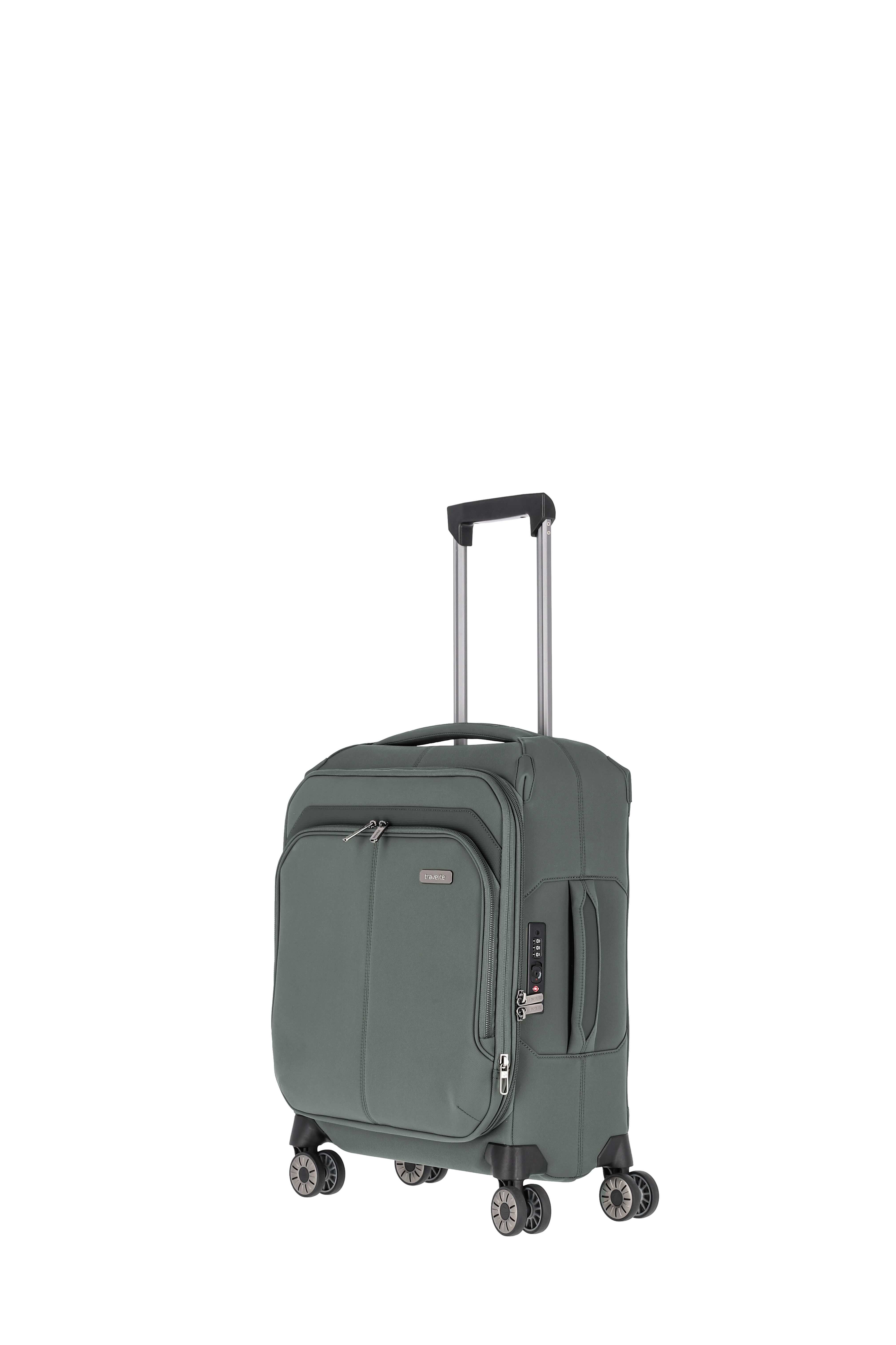 travelite, PRIIMA, 4-Rad Trolley, S erweiterbar, 40 x 55 x 20/23, Oliv