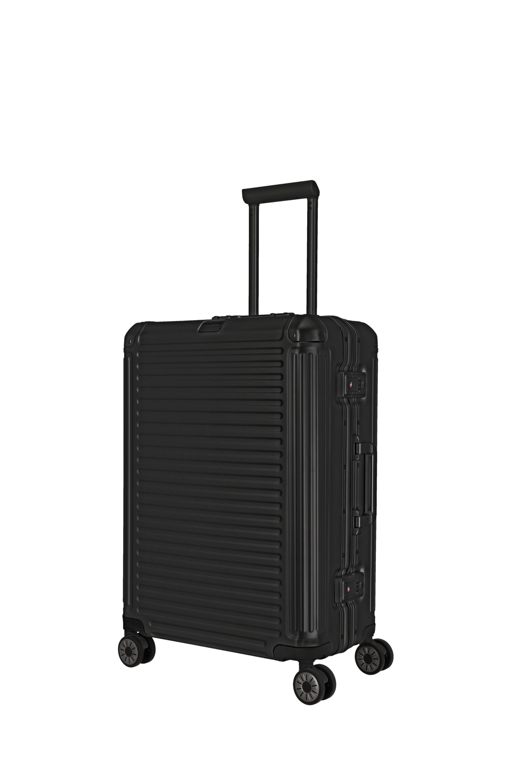 travelite, Next, 4-Rad Aluminium Trolley M, 47 x 67 x 26, Schwarz