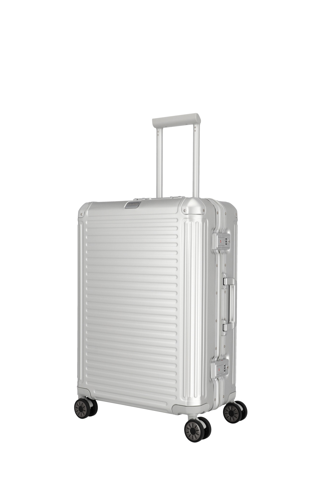 travelite, Next, 4-Rad Aluminium Trolley M, 47 x 67 x 26, Silber