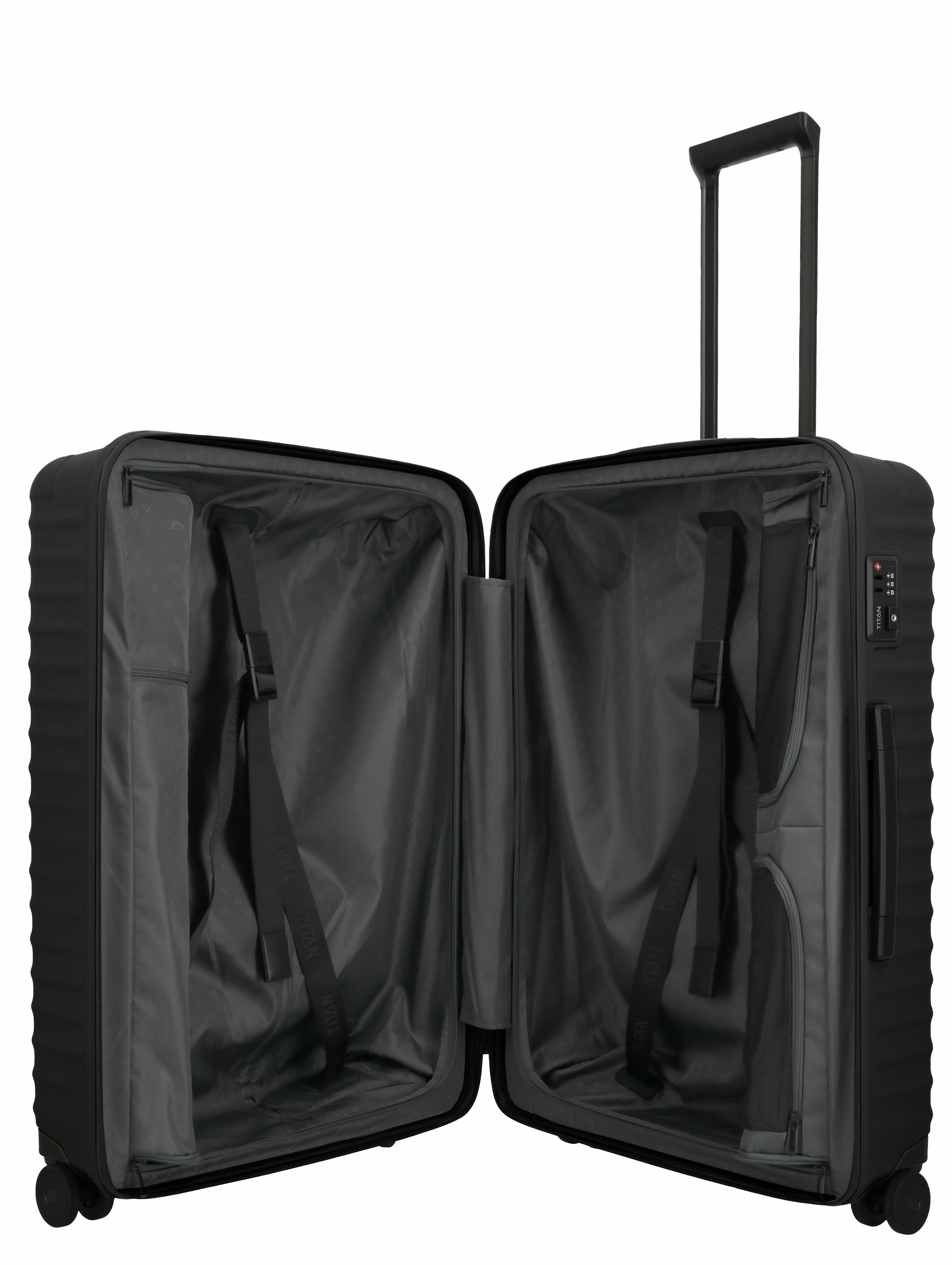 TITAN, UPGRADE, 4-Rad-Trolley, L, Nightshade Black TITAN, UPGRADE, 4-Rad-Trolley, L, Nightshade Black