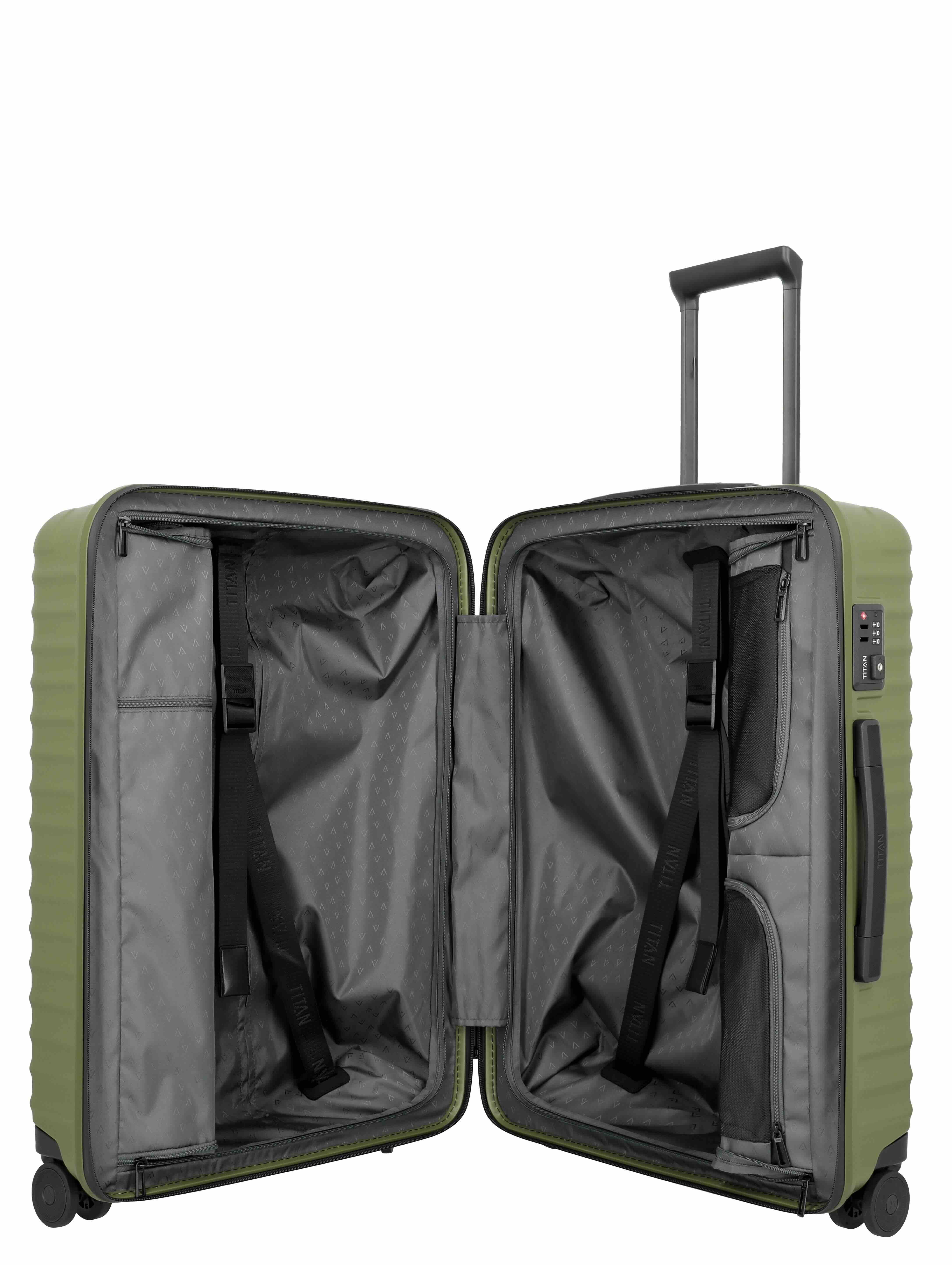 TITAN, UPGRADE, 4-Rad-Trolley, M+, Forest Green