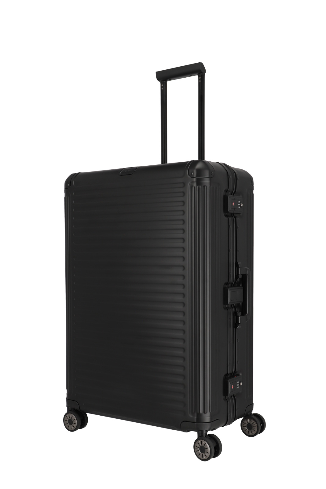 travelite, Next, 4-Rad Aluminium Trolley L, 52 x 77 x 29, Schwarz