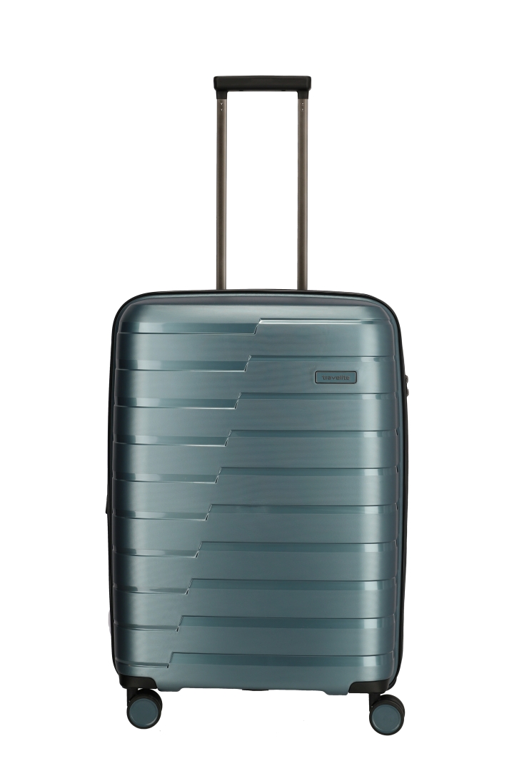 travelite  AIR BASE 4-Rad Trolley M erw., Eisblau, 45 x 67 x 27/ 31cm