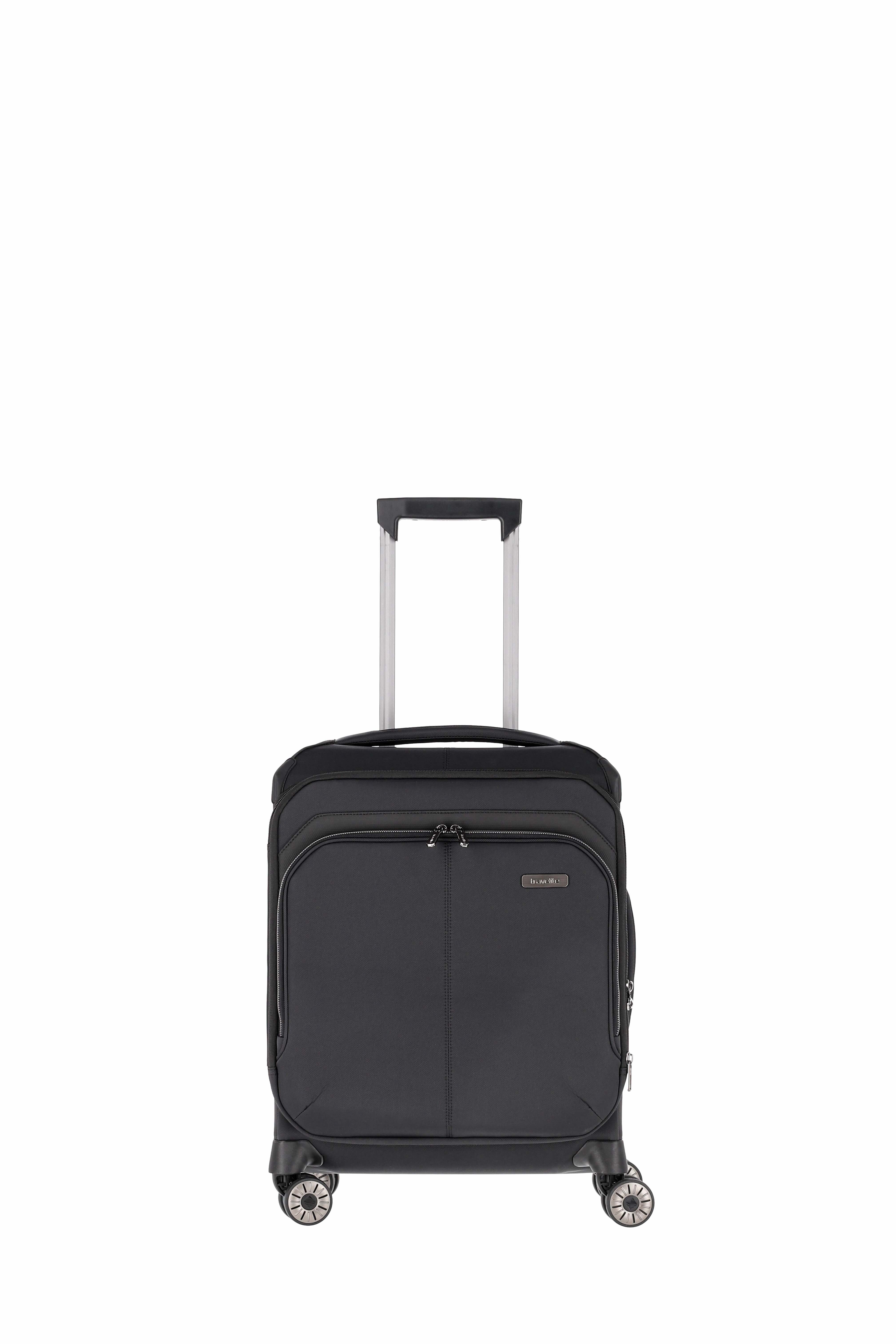 travelite, PRIIMA, 4-Rad Trolley, S erweiterbar, 40 x 55 x 20/23, Schwarz
