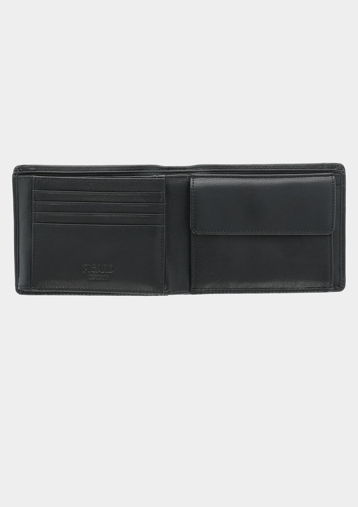 PICARD, BROOKLYN Flachbörse, schwarz, 2820