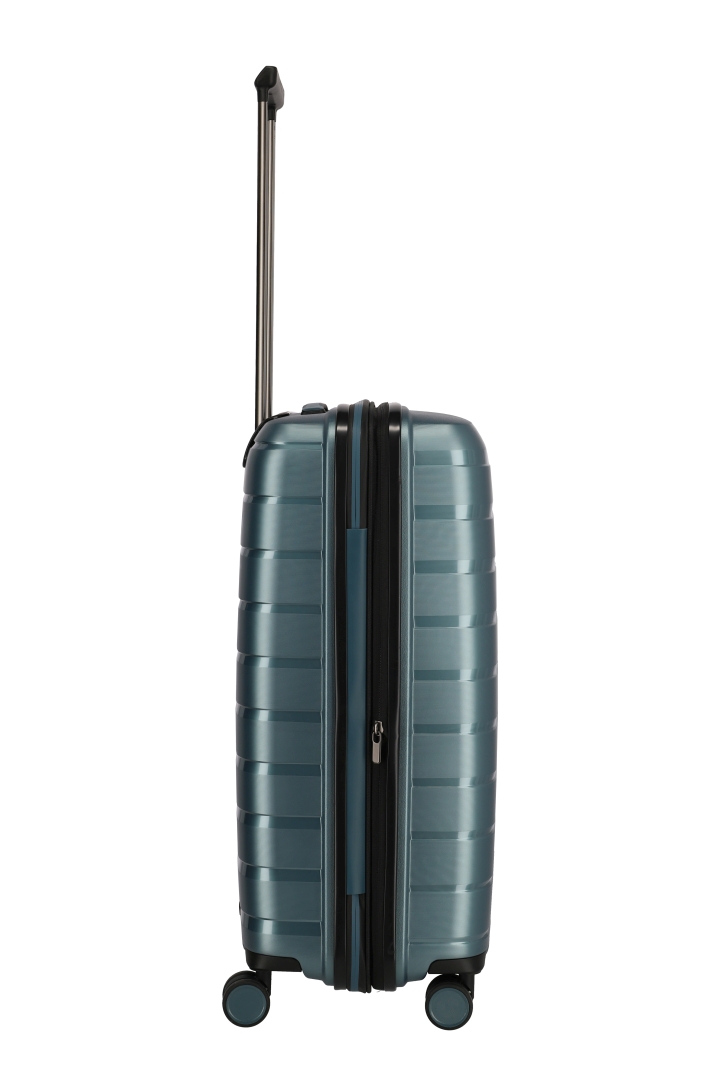 travelite  AIR BASE 4-Rad Trolley M erw., Eisblau, 45 x 67 x 27/ 31cm