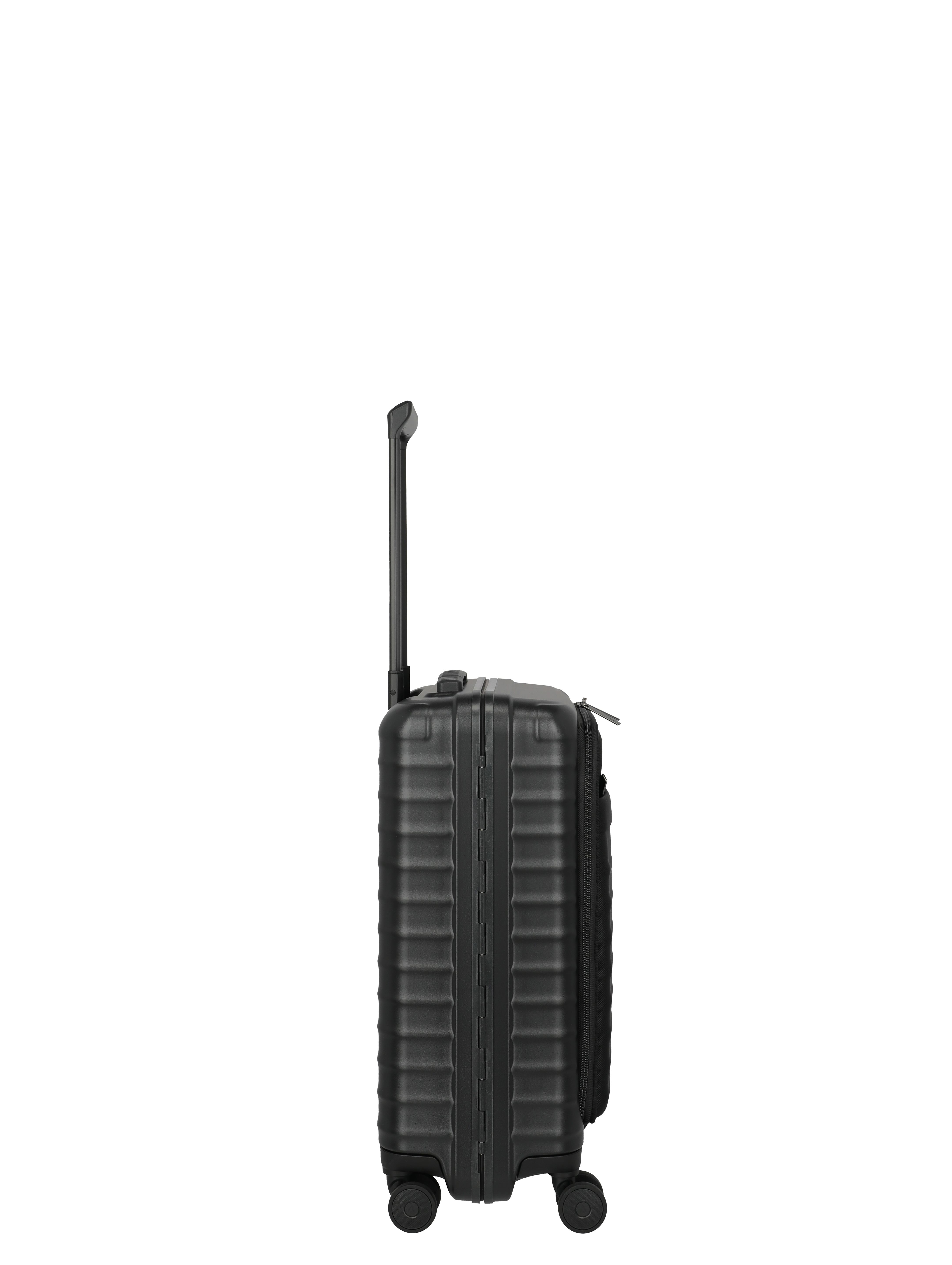 TITAN, OVERSEAS, 4-Rad-Trolley, S mit Vortasche, Nightshade Black TITAN, OVERSEAS, 4-Rad-Trolley, S mit Vortasche, Nightshade Black