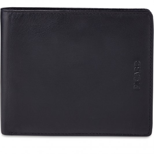 PICARD, BROOKLYN Flachbörse, schwarz, 2809