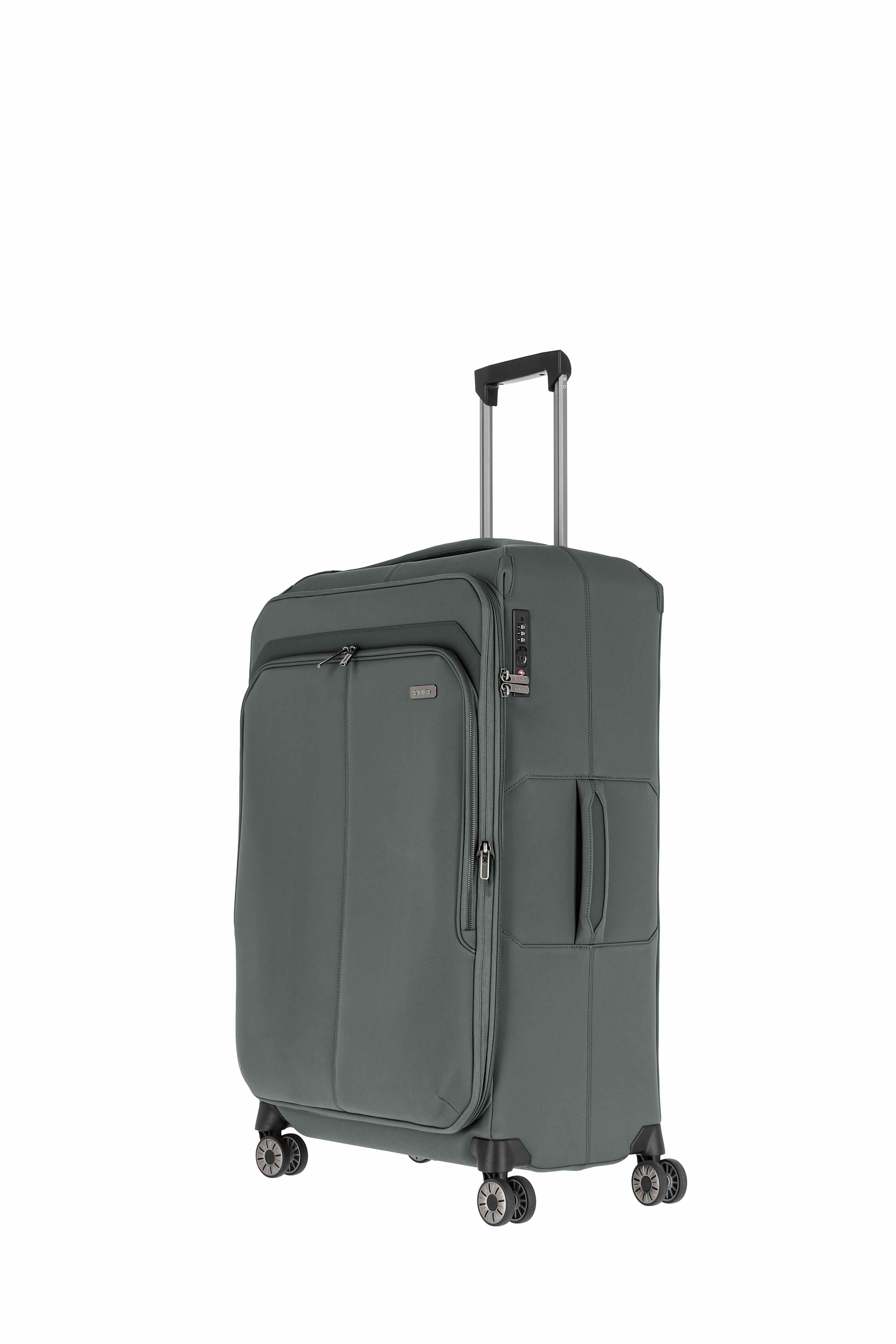 travelite, PRIIMA, 4-Rad Trolley, L erweiterbar, 48 x 79 x 31/34, Oliv