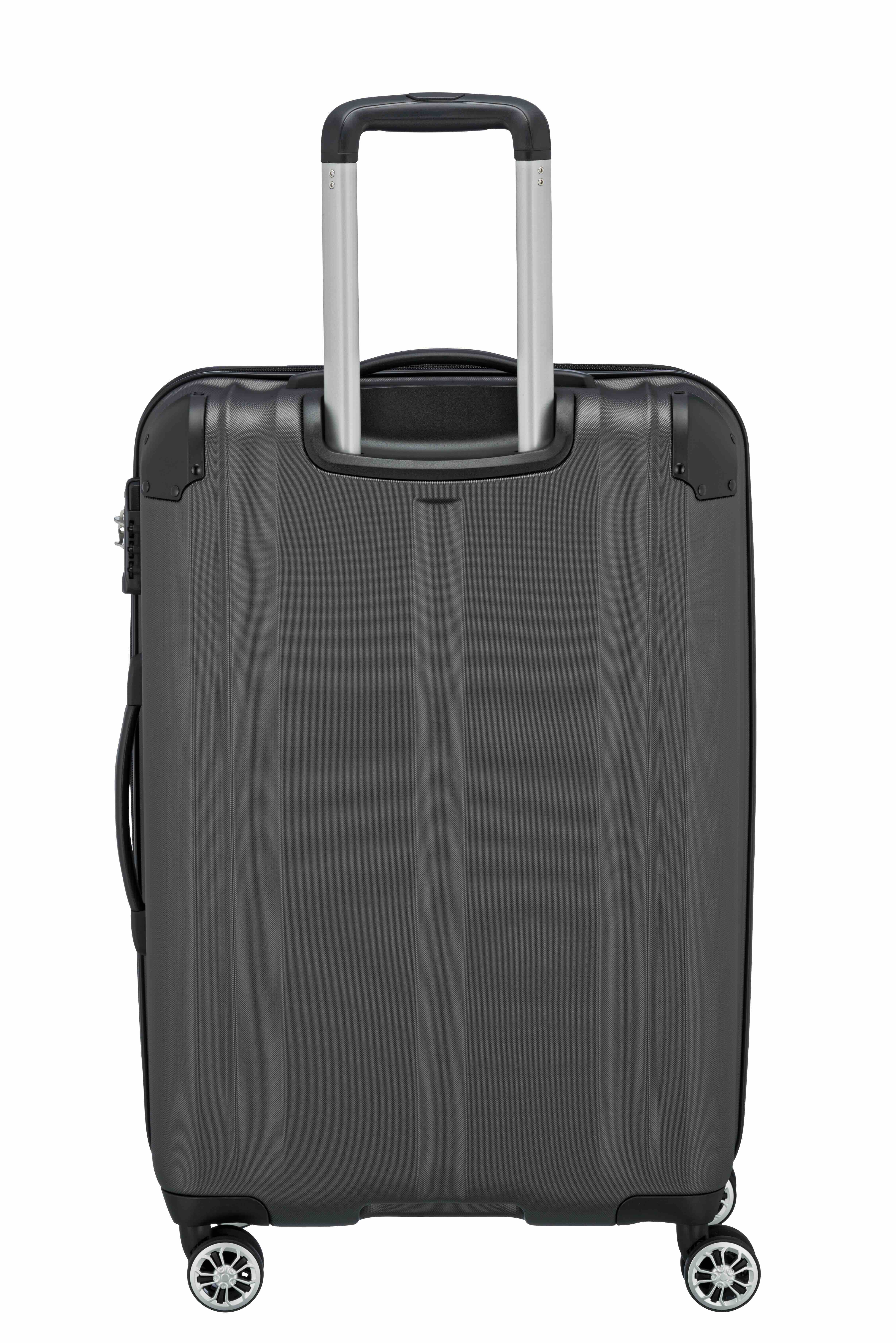 travelite, City, 4-Rad-Trolley, M erweiterbar, Anthrazit