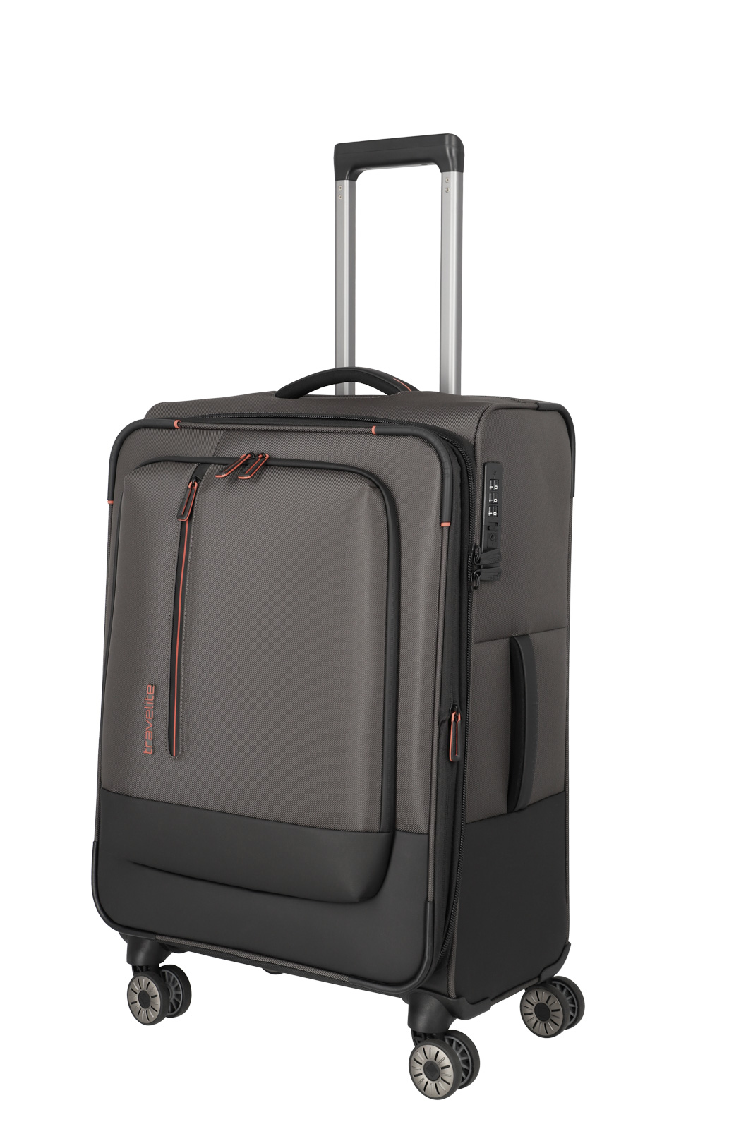 travelite, Crosslite 5.0, 4-Rad Trolley, M erweiterbar, Oliv