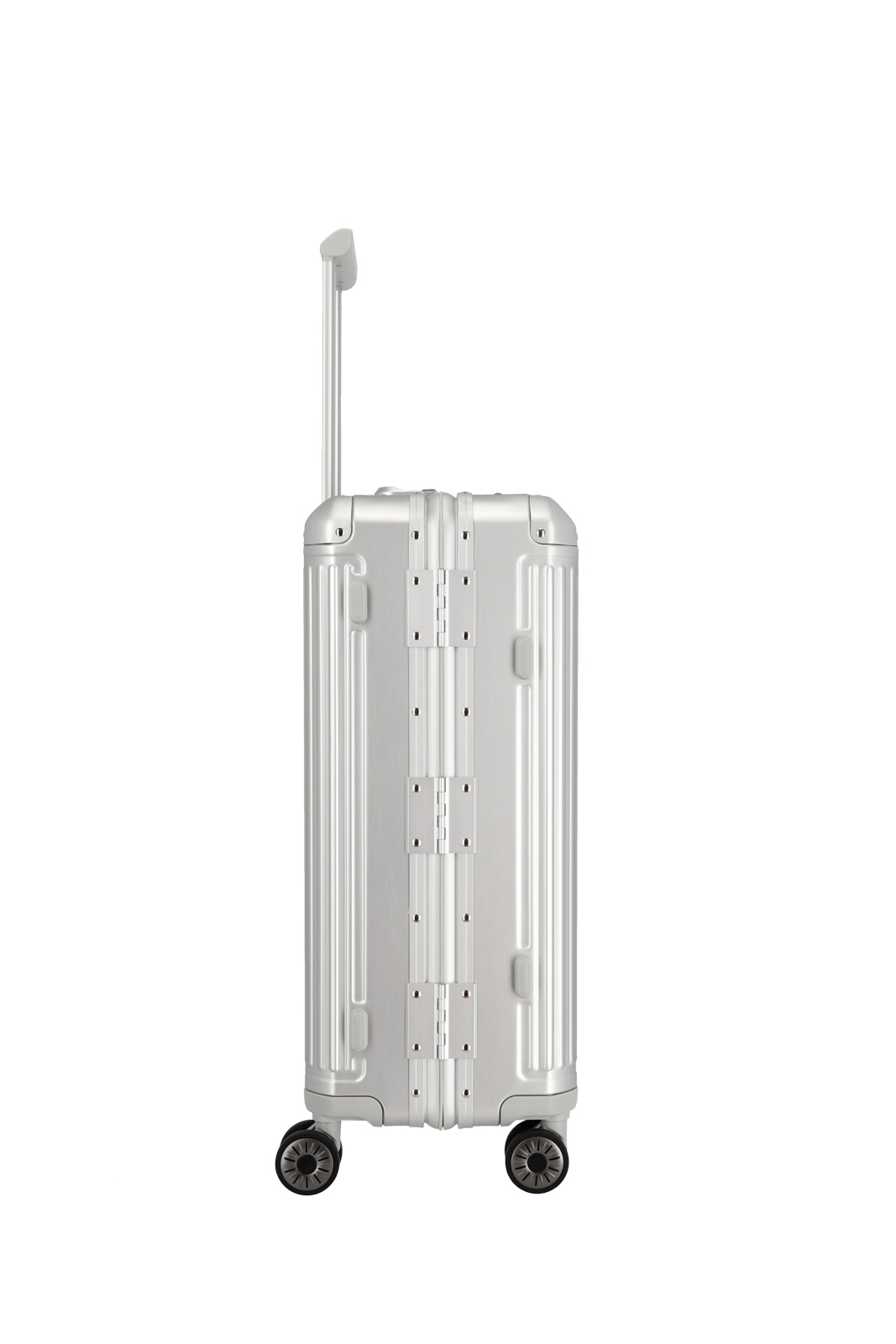 travelite, Next, 4-Rad Aluminium Trolley M, 47 x 67 x 26, Silber