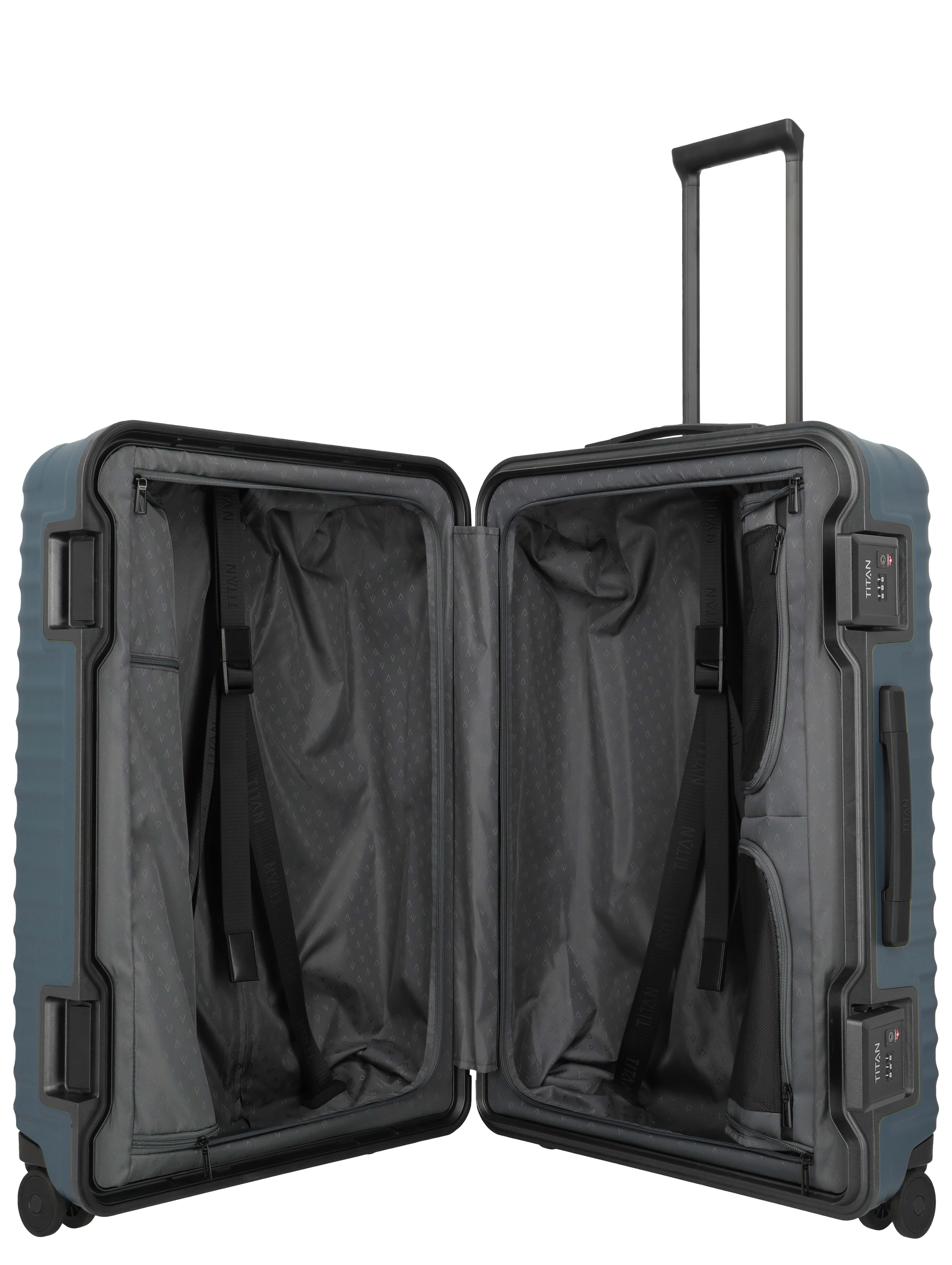 TITAN, OVERSEAS, 4-Rad-Trolley, L, Midnight Blue