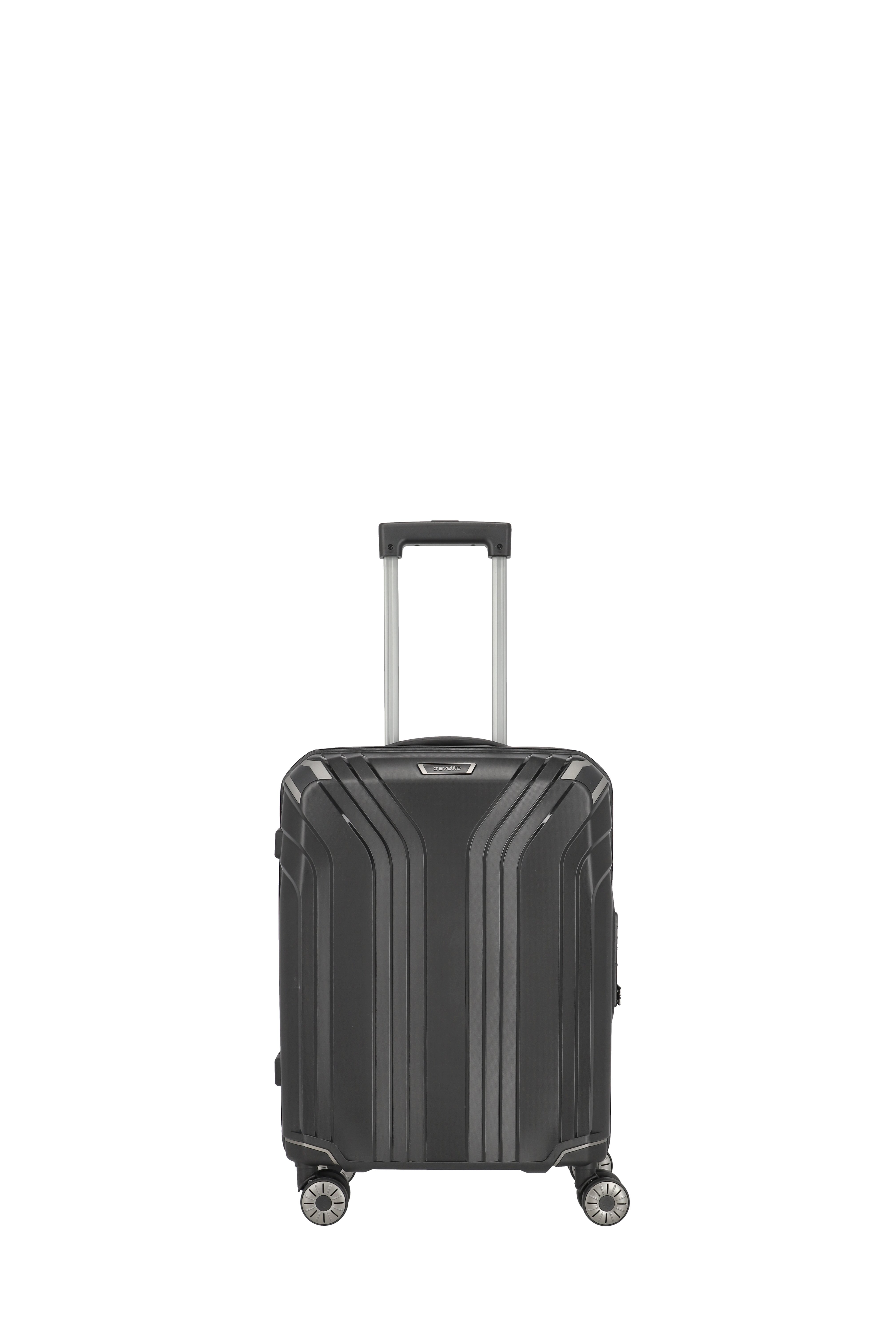travelite, Elvaa, 4-Rad-Trolley, S, Schwarz