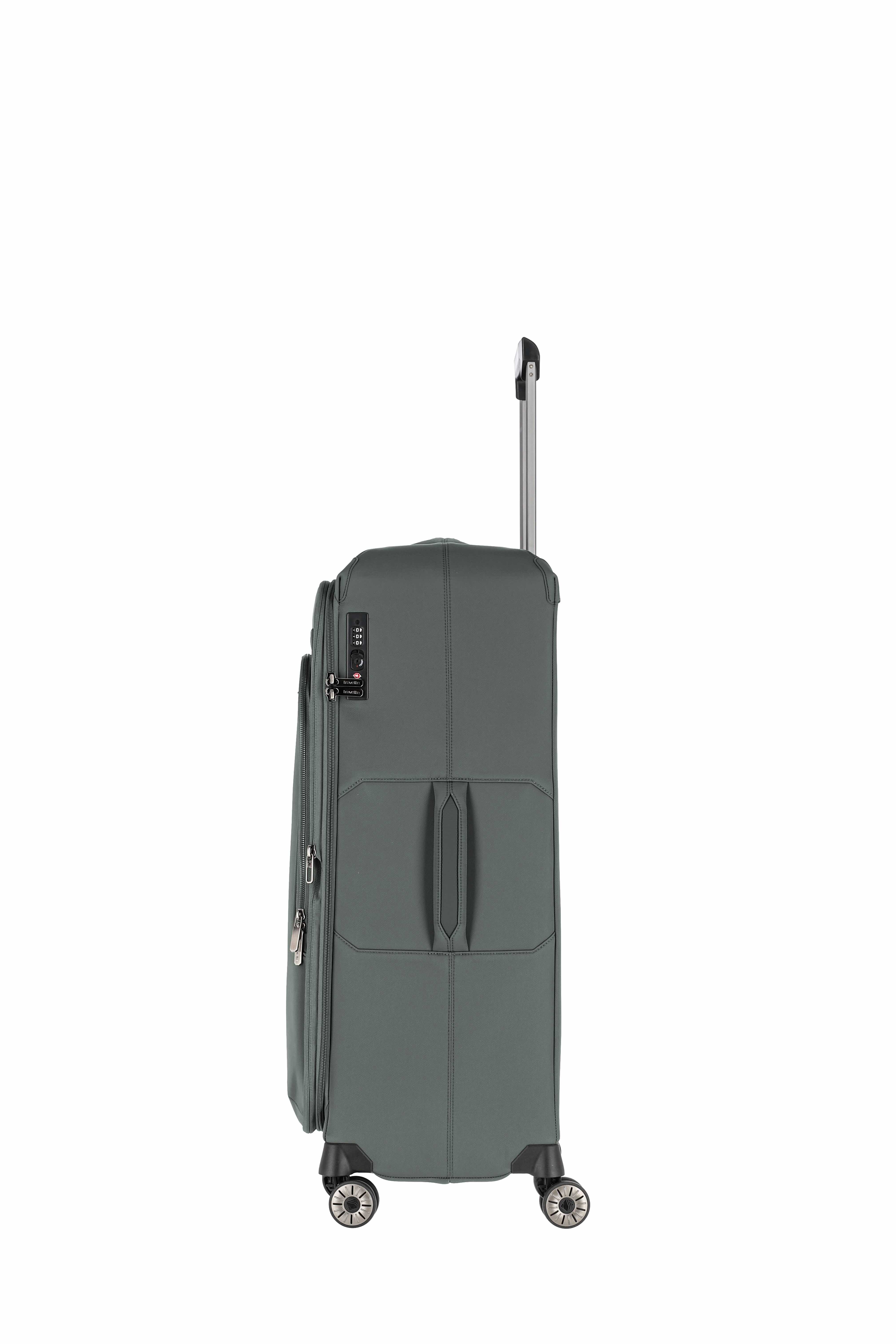 travelite, PRIIMA, 4-Rad Trolley, L erweiterbar, 48 x 79 x 31/34, Oliv
