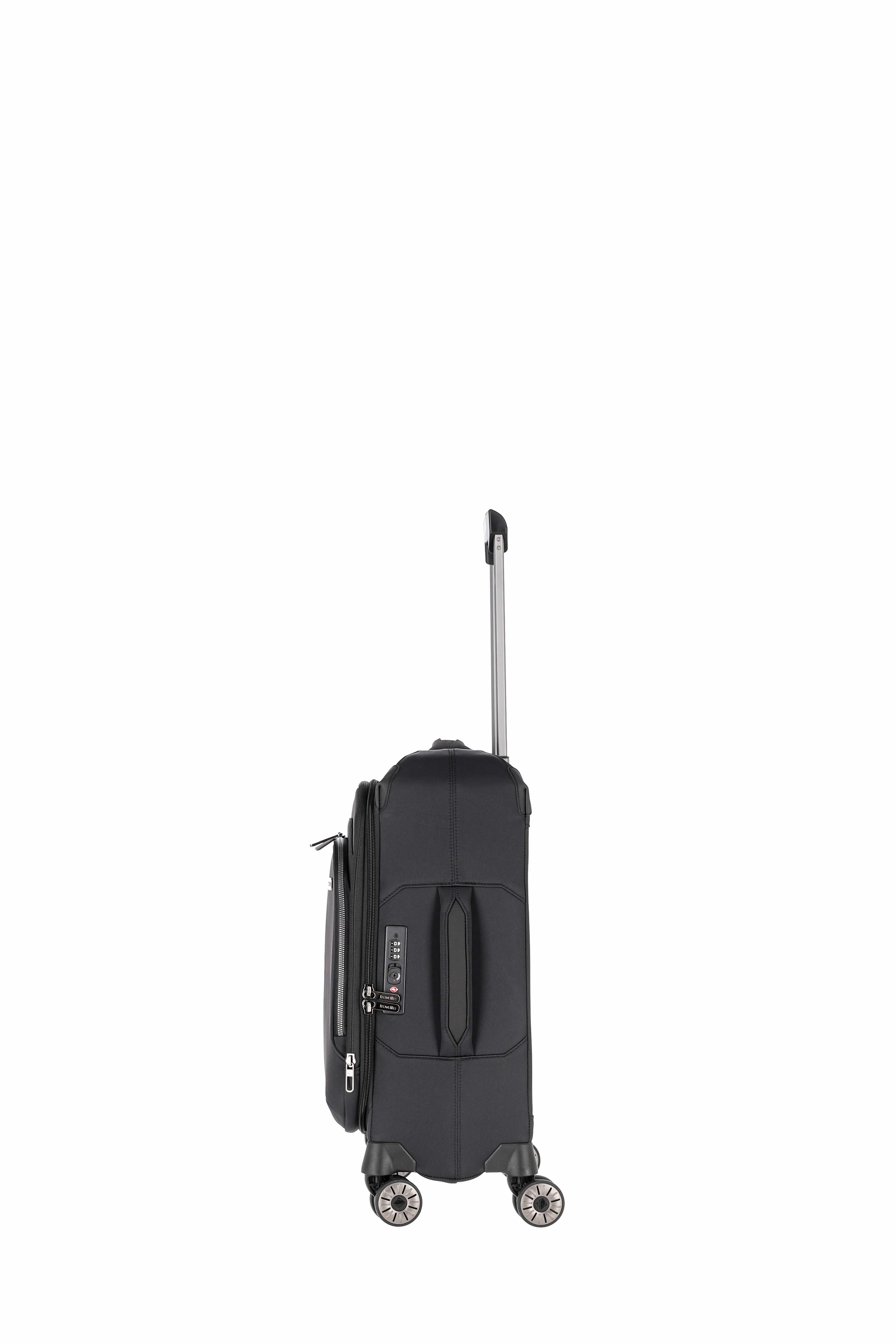 travelite, PRIIMA, 4-Rad Trolley, S erweiterbar, 40 x 55 x 20/23, Schwarz