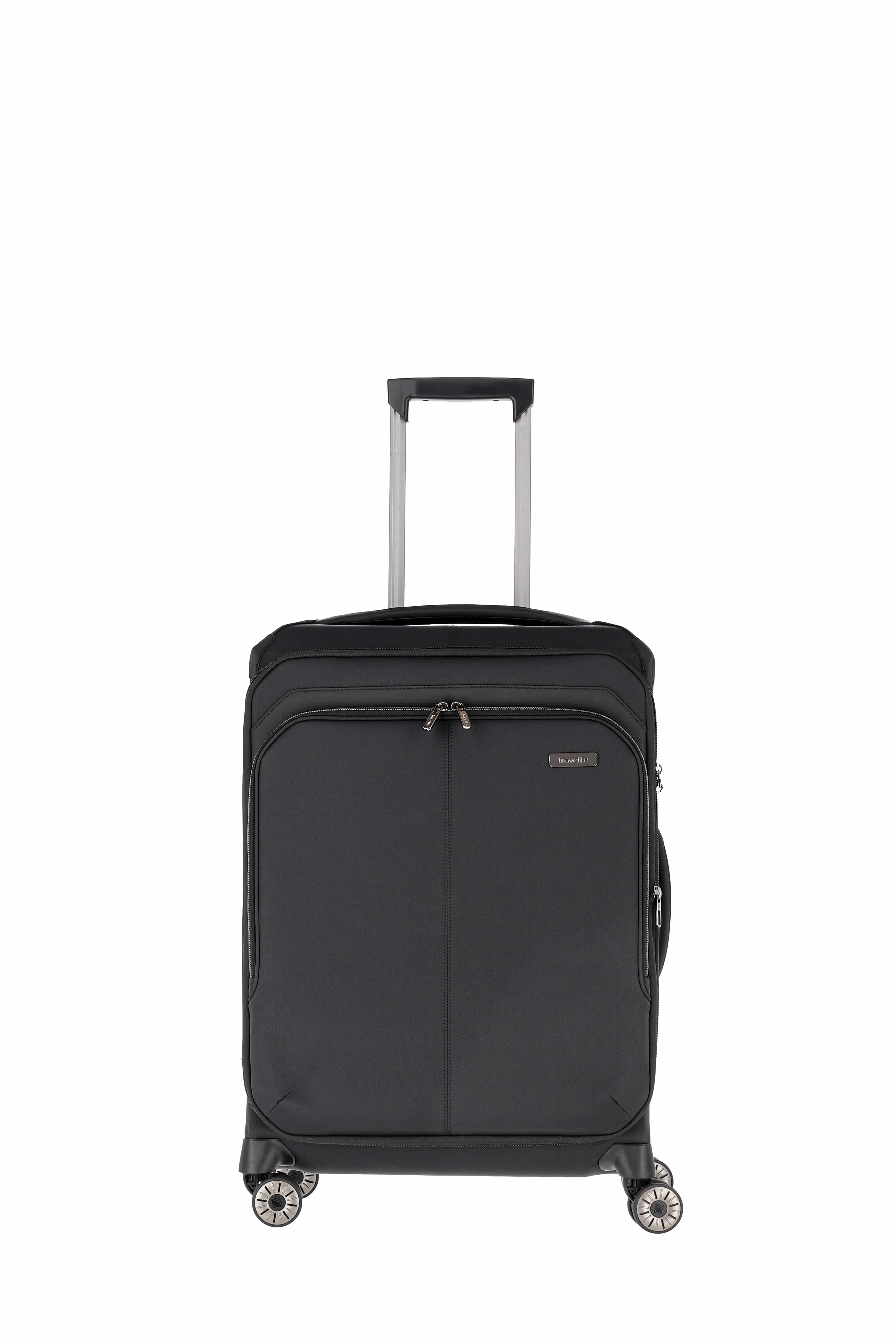 travelite, PRIIMA, 4-Rad Trolley, M erweiterbar, 45 x 68 x 27/30, Schwarz