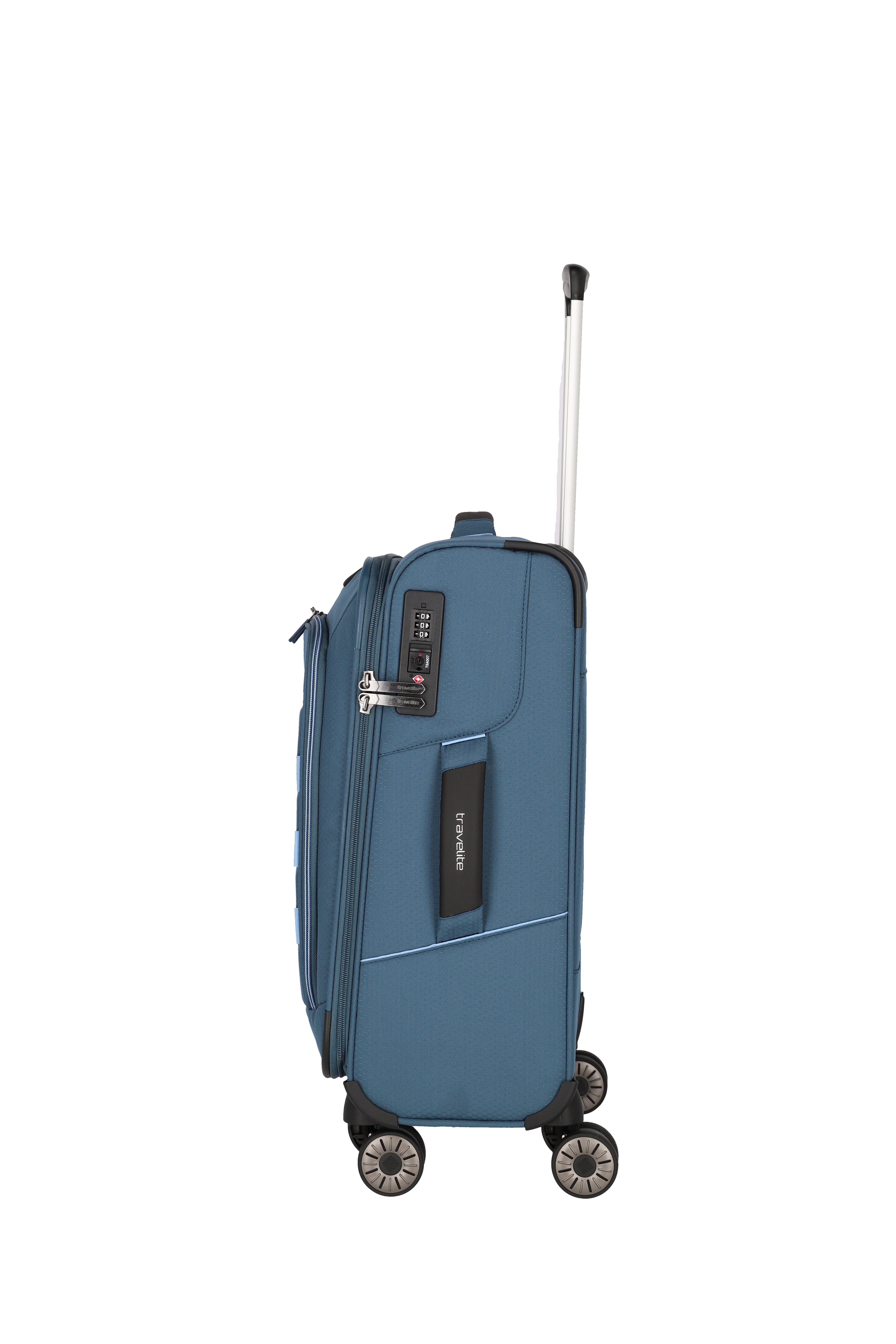 travelite, SKAII, 4-Rad Trolley, S, Panoramablau