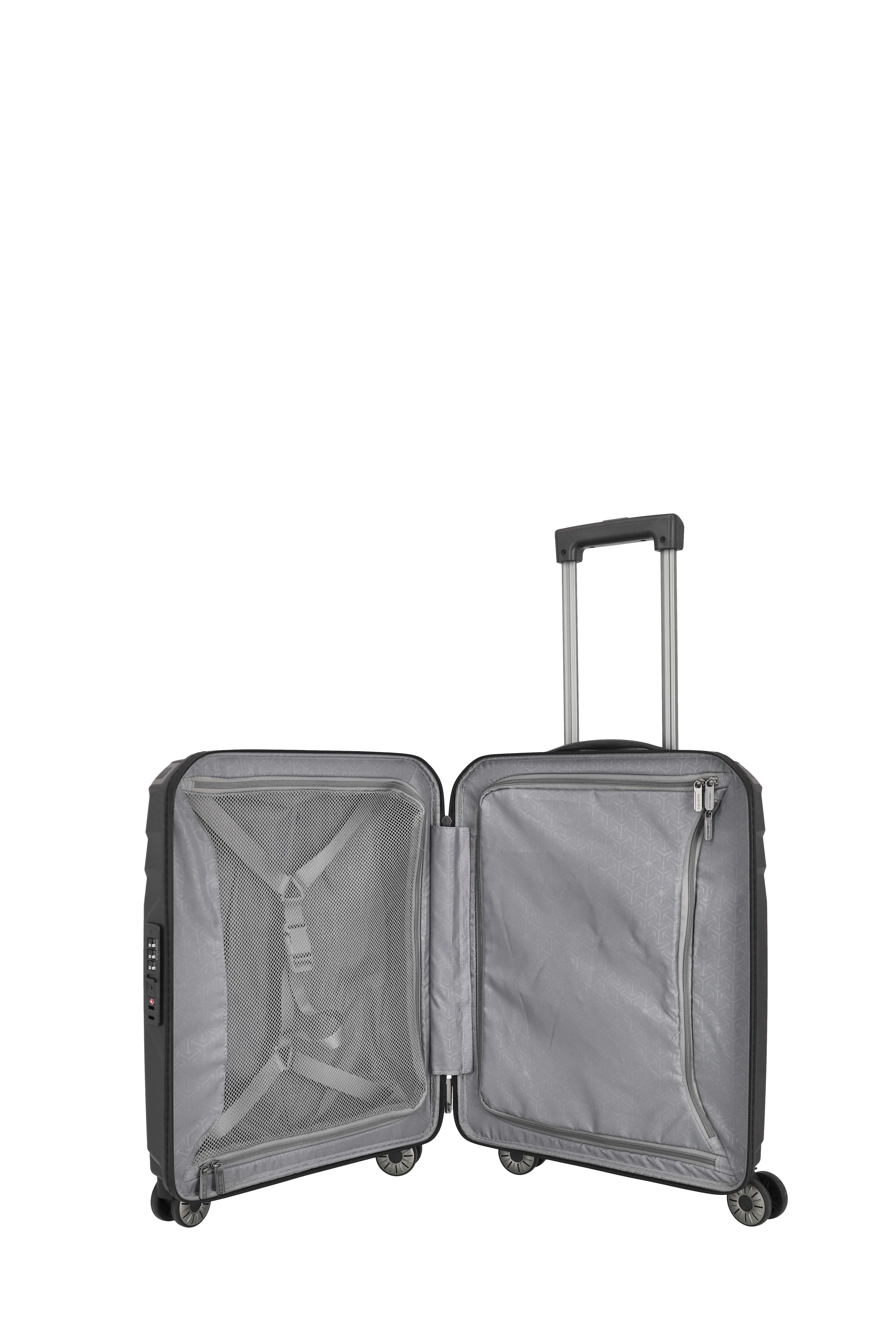 travelite, Elvaa, 4-Rad-Trolley, S, Schwarz