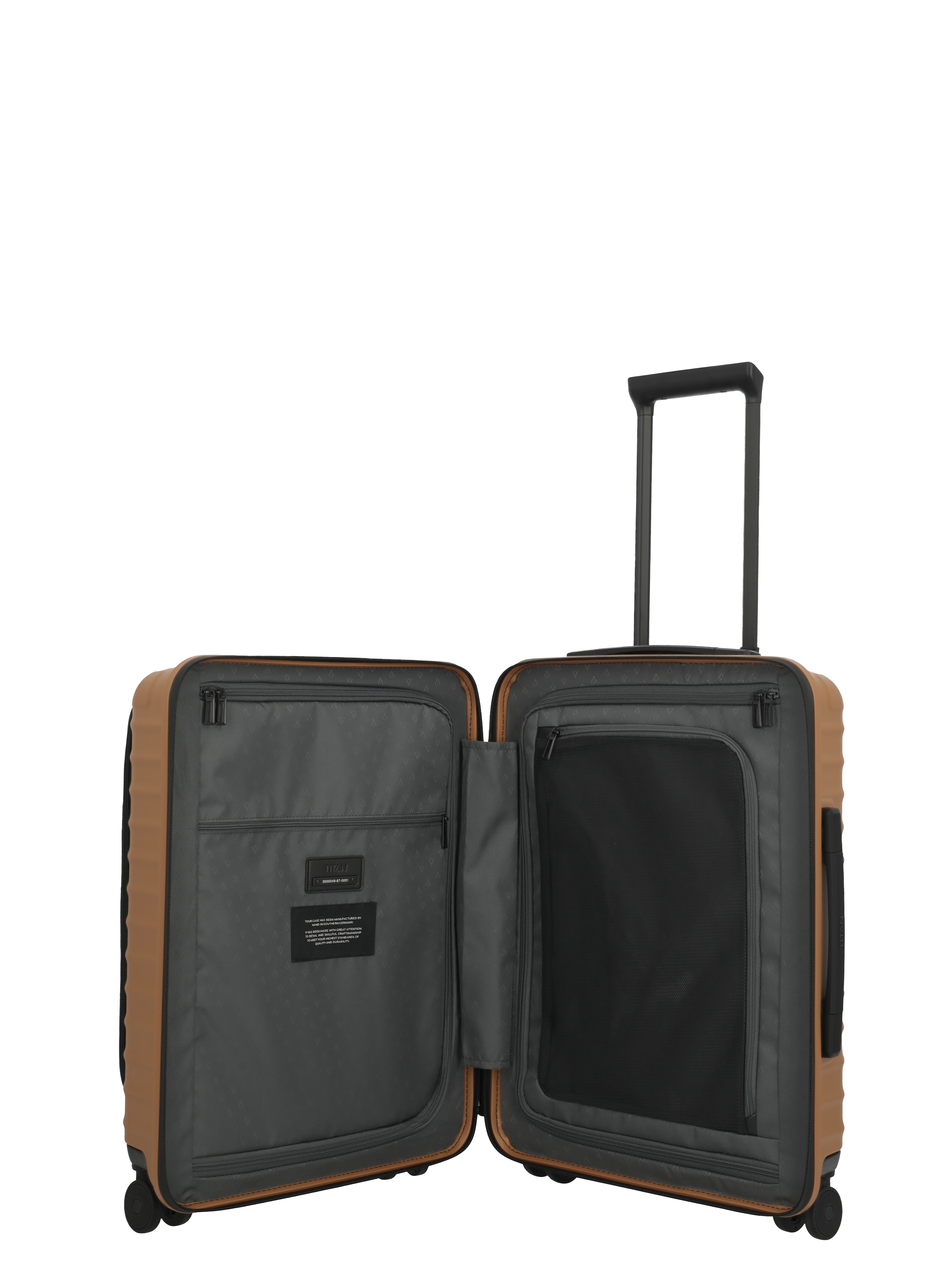 TITAN, UPGRADE, 4-Rad-Trolley, S mit Vortasche, Canyon Bronze