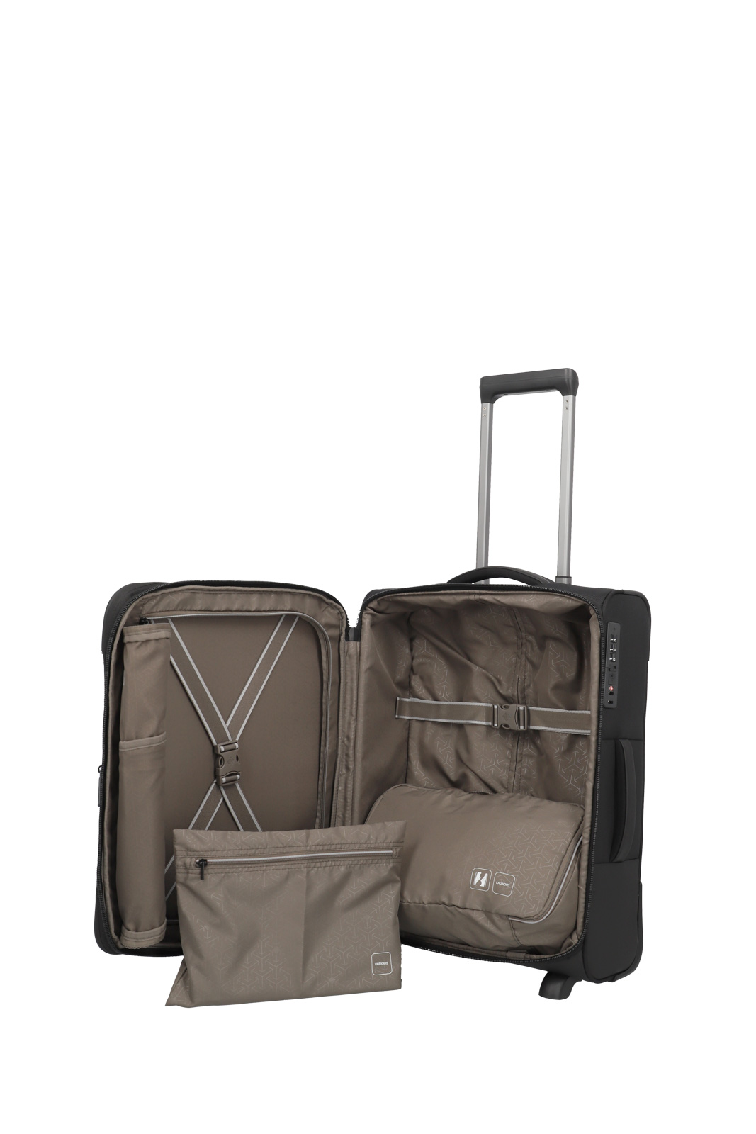 travelite, Crosslite 5.0, 2-Rad Trolley, S, Schwarz