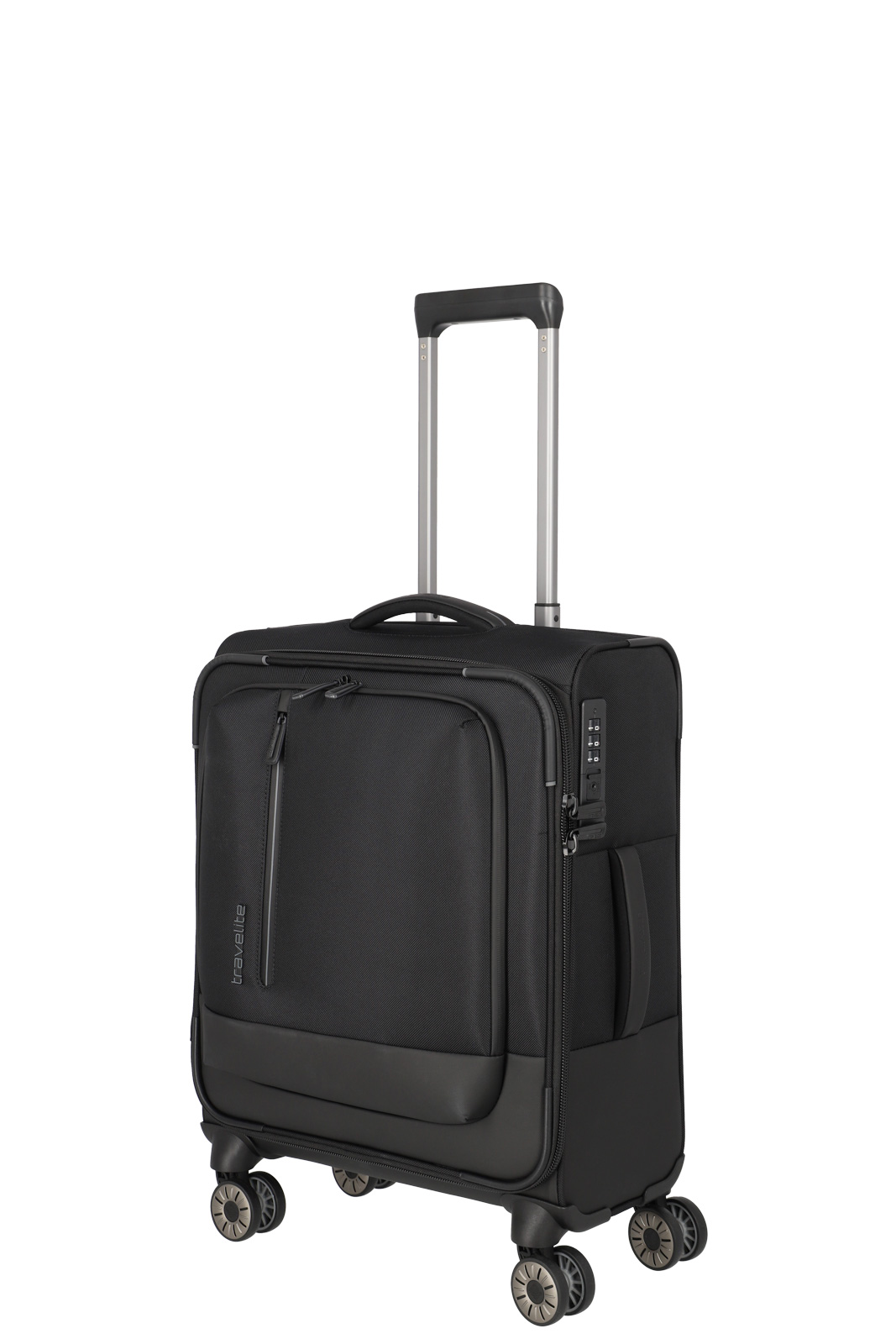 travelite, Crosslite 5.0, 4-Rad Trolley, S, Schwarz