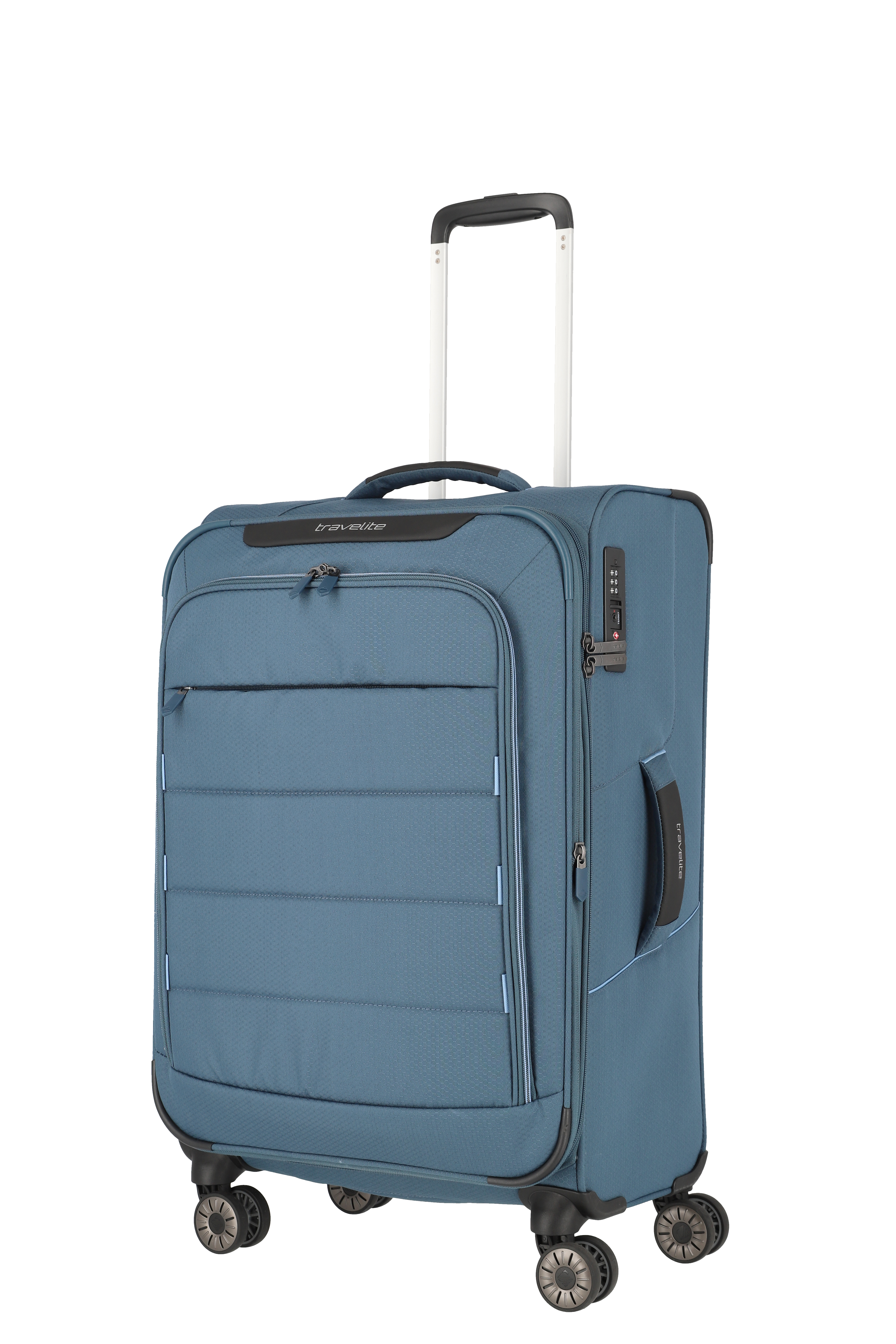travelite, SKAII, 4-Rad Trolley, M, Panoramablau