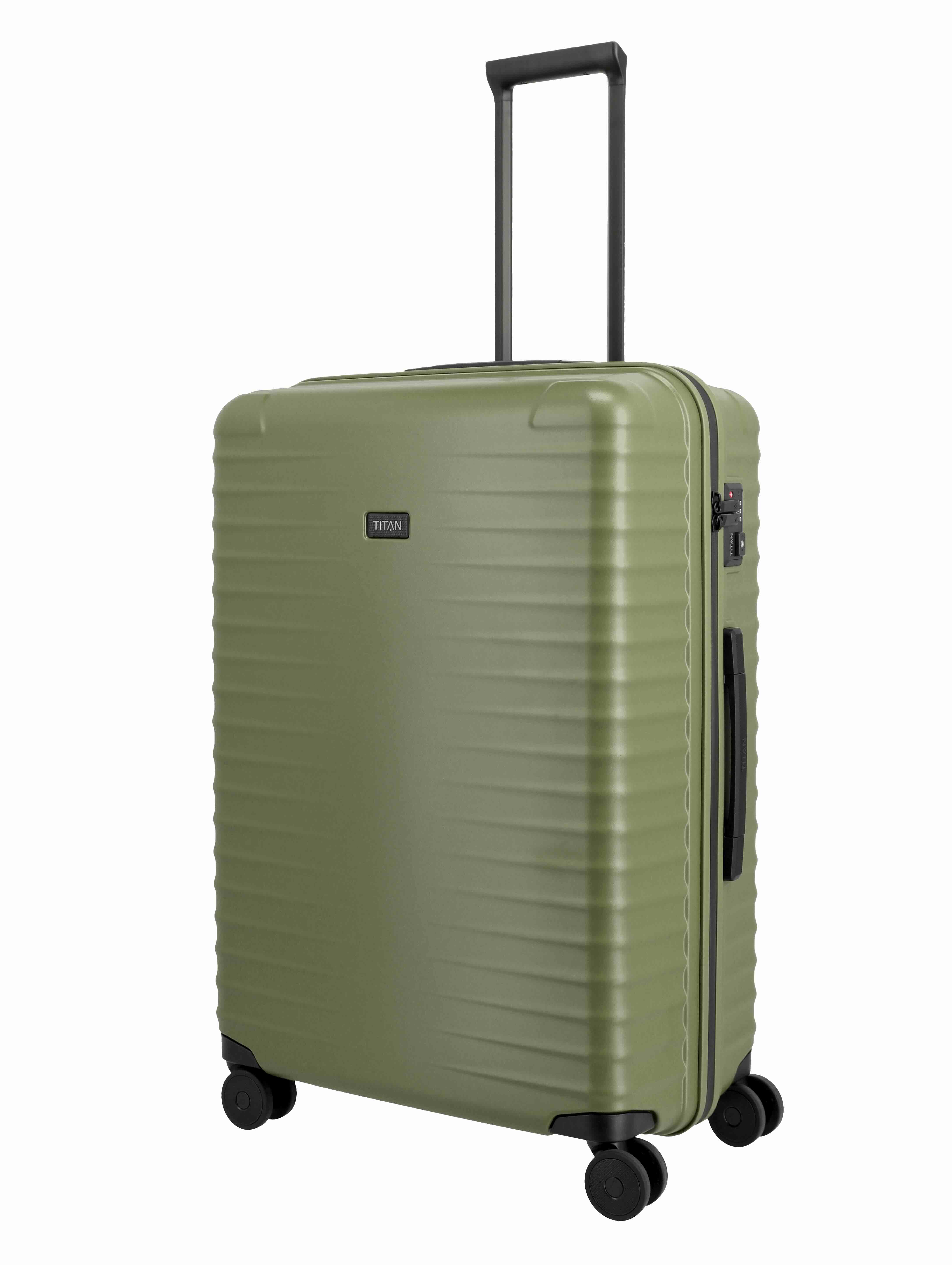 TITAN, UPGRADE, 4-Rad-Trolley, L, Forest Green